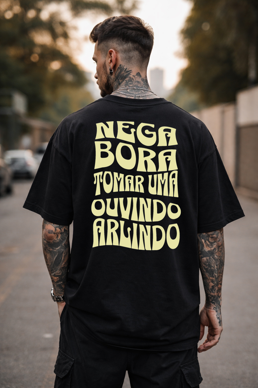 Nome do produto  Nega Bora tomar uma Ouvindo Arlindo
