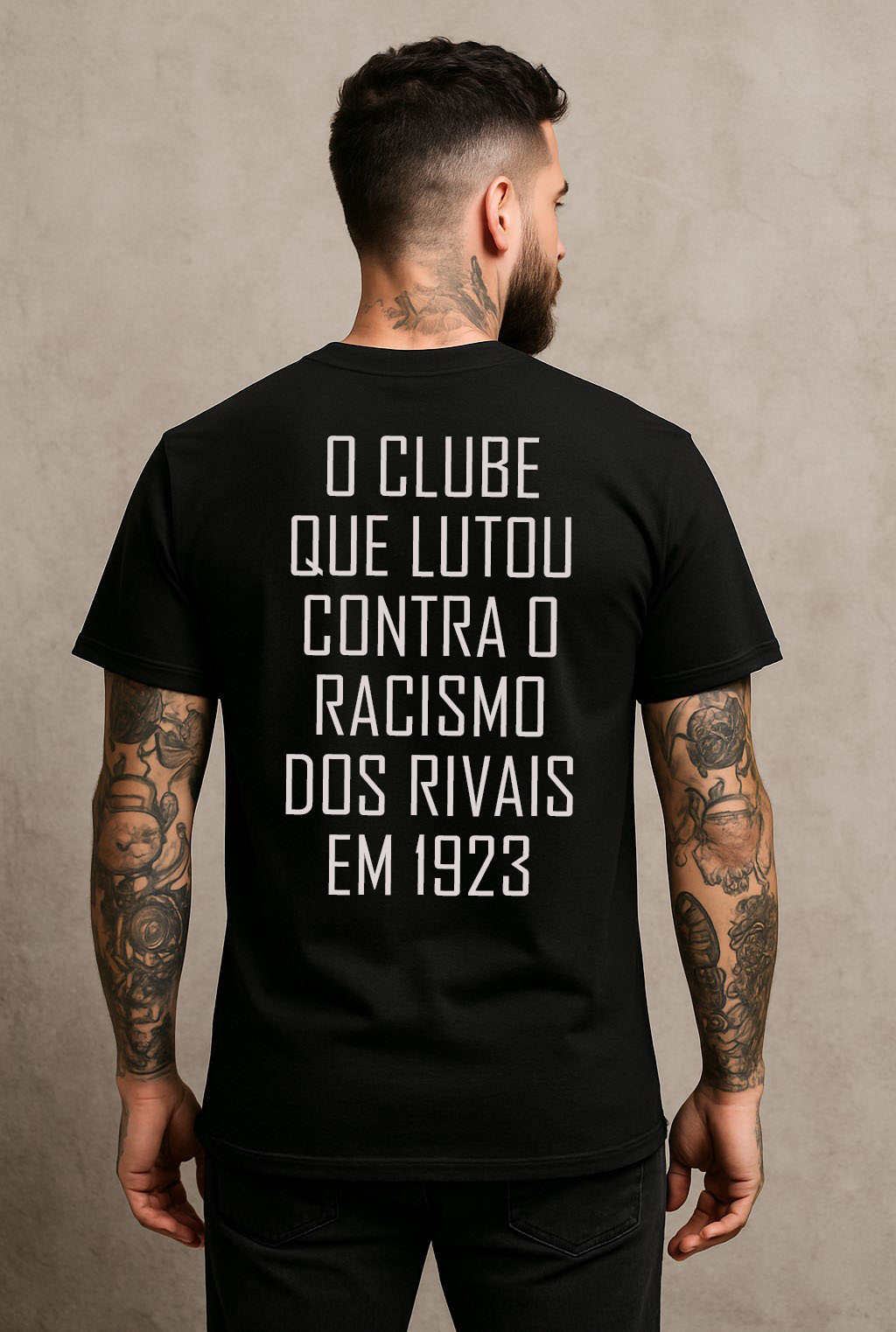 Nome do produto  O Clube que lutou contra o Racismo