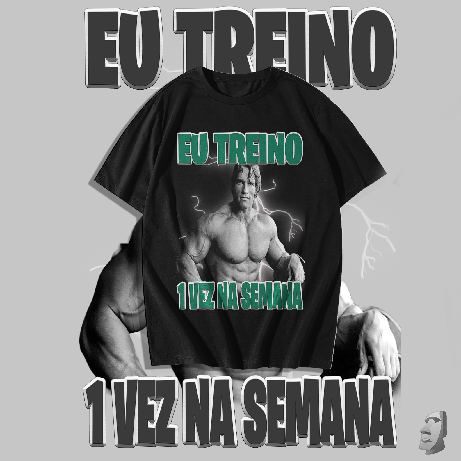 Eu treino 1 vez na semana