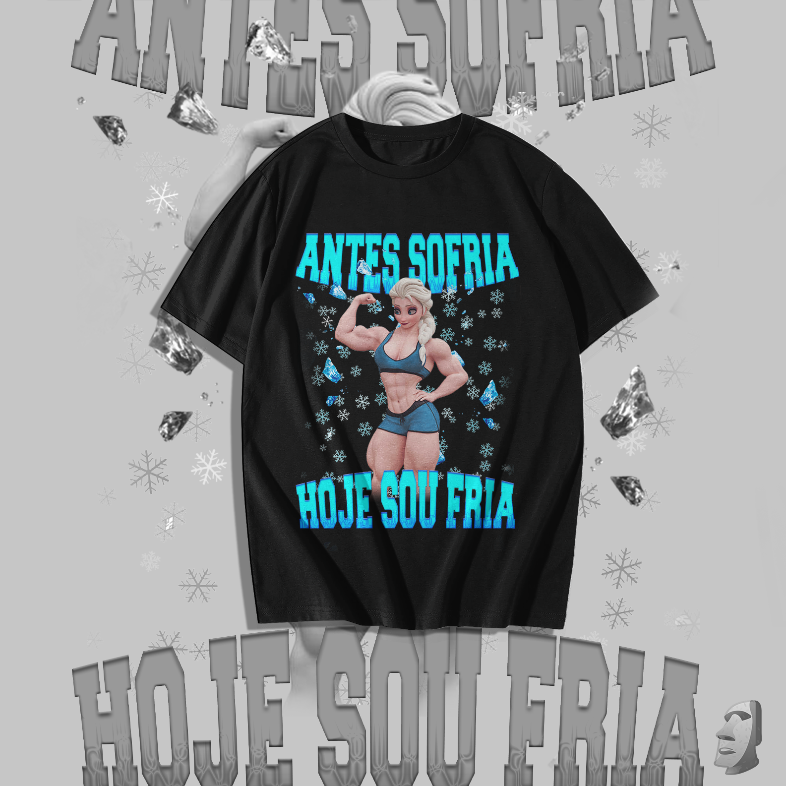 Nome do produto: Antes sofria, Hoje sou fria