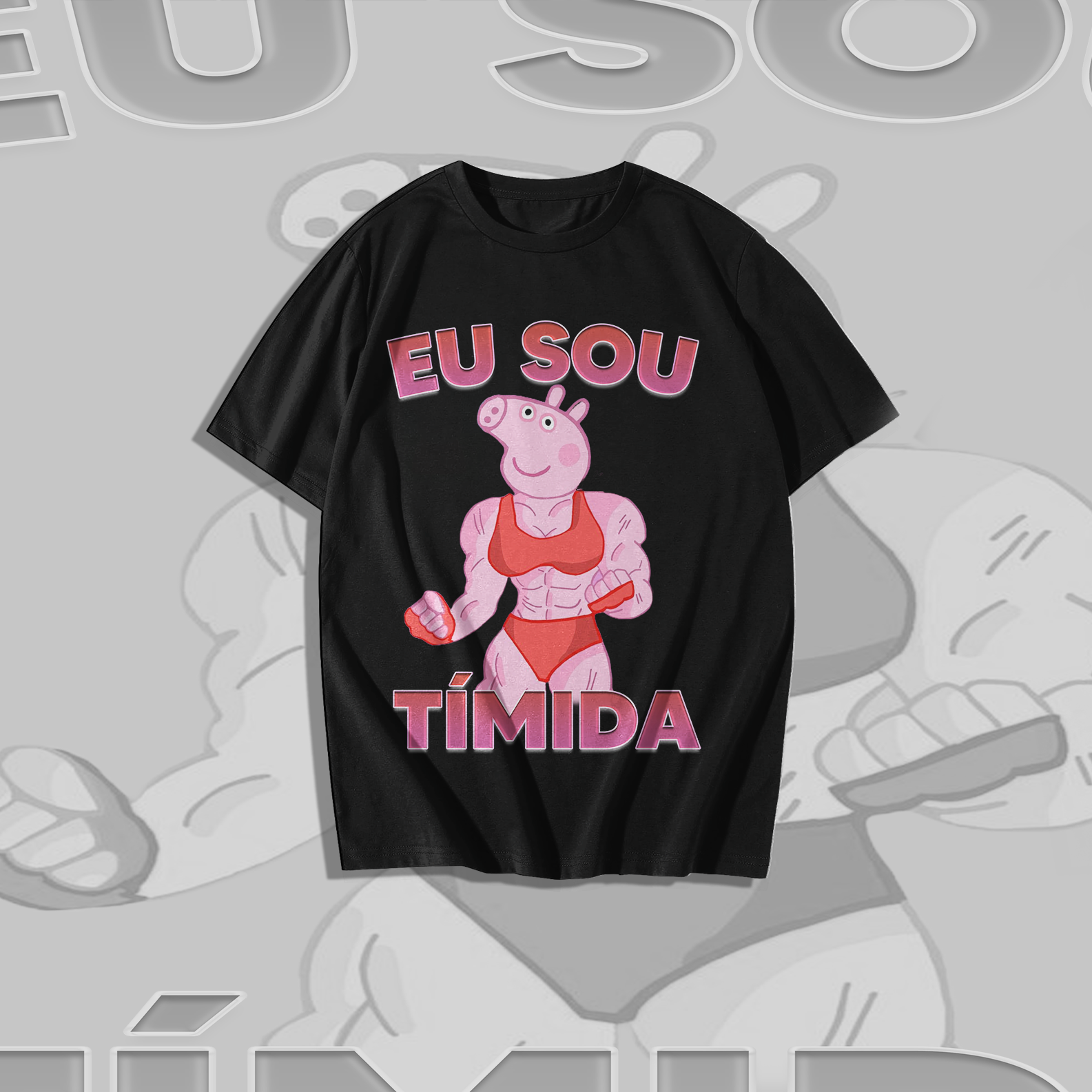 Camiseta Eu sou tímida