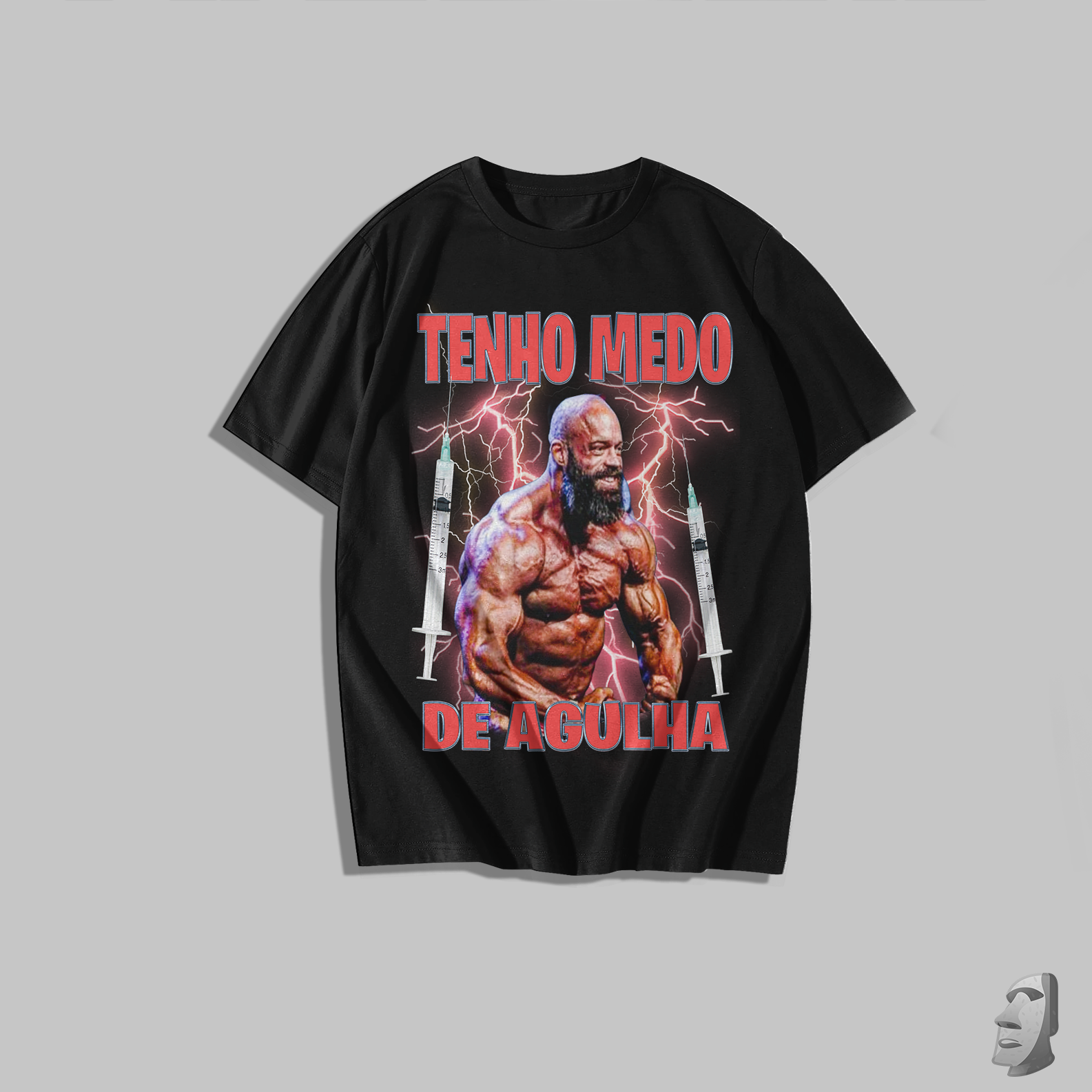 Camiseta - Tenho medo de agulha