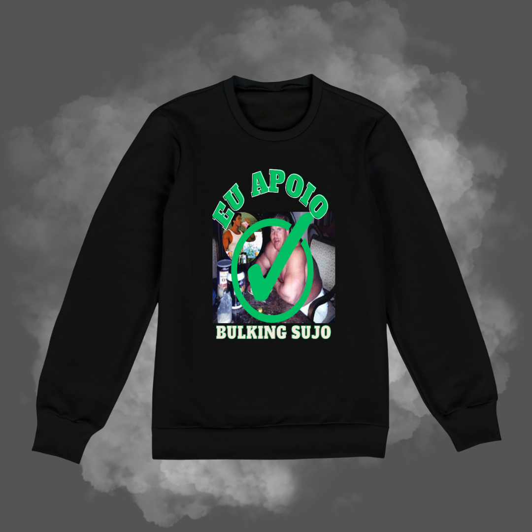 Suéteres - Eu apoio bulking infinito 