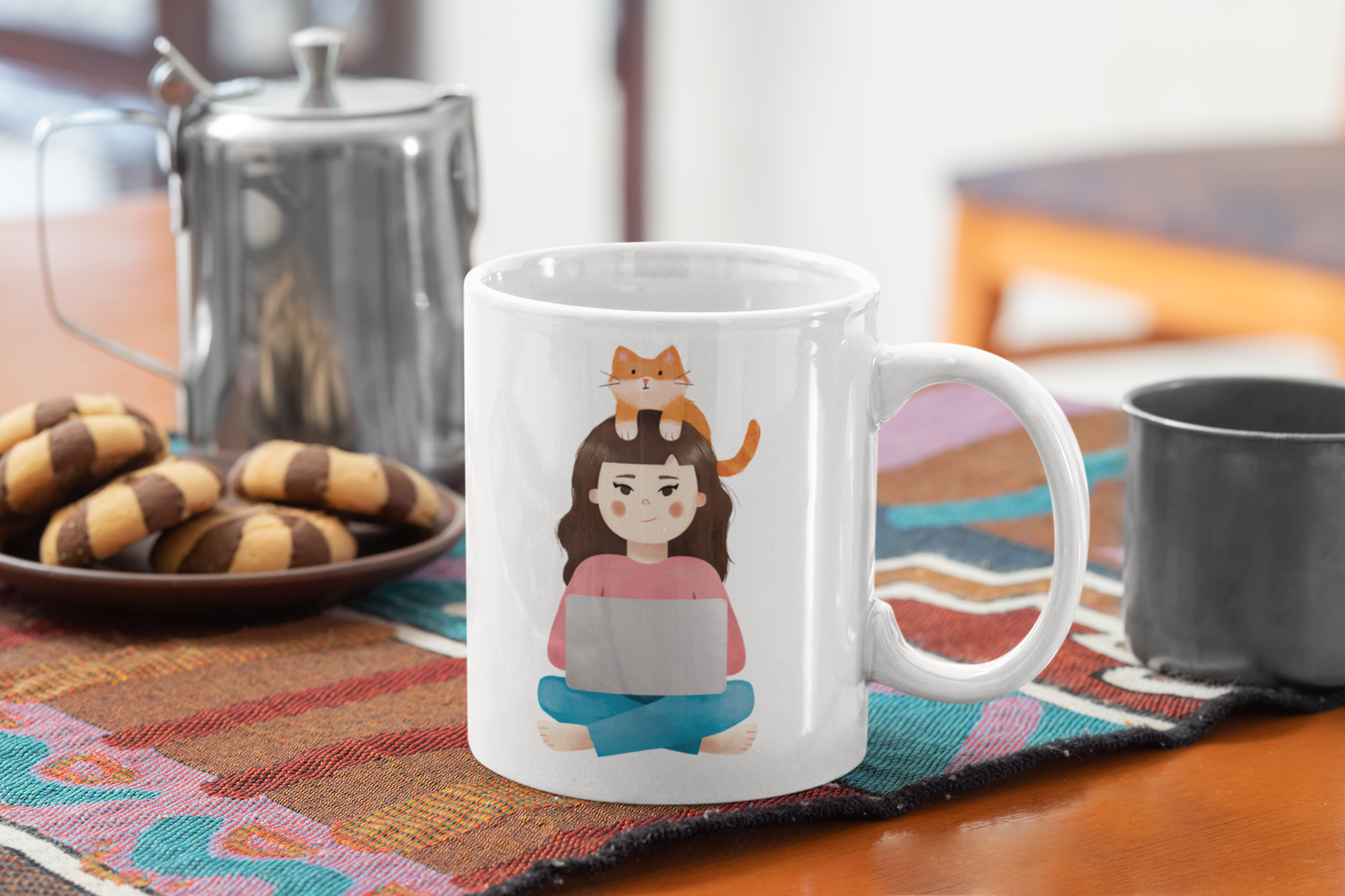 Caneca - Frase - Home Office: onde o conforto encontra a produtividade eo trabalho encontra a diversão