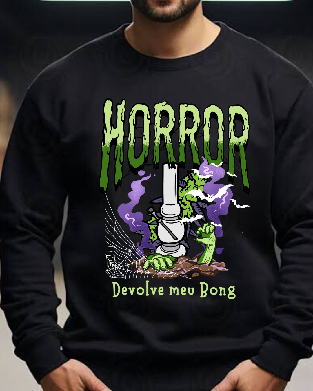 Moletom Horror Bong