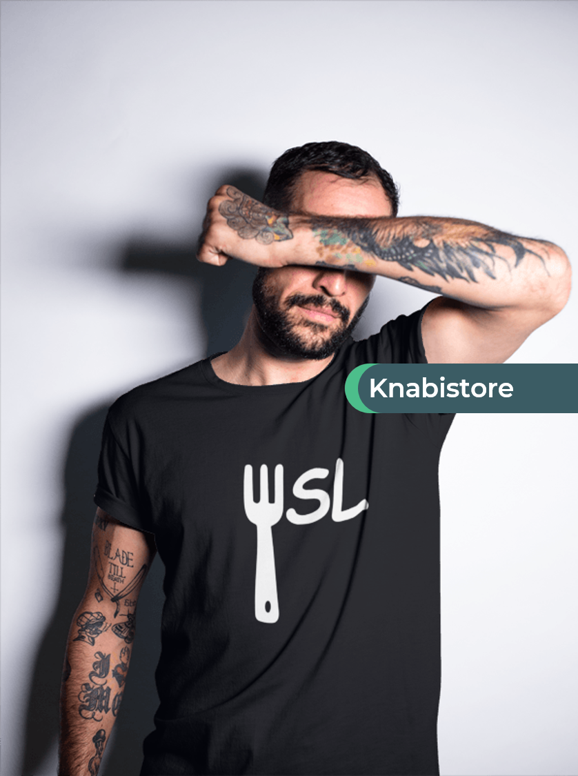 Nome do produto: Camiseta WSL - Garfada (preta)