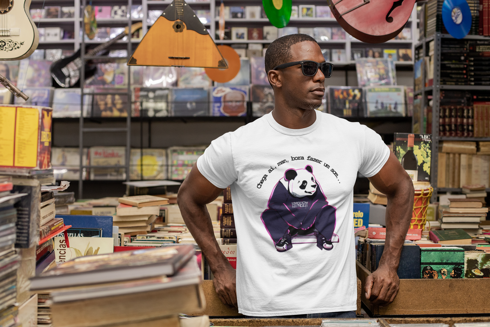 CAMISETA RAPPER PANDA