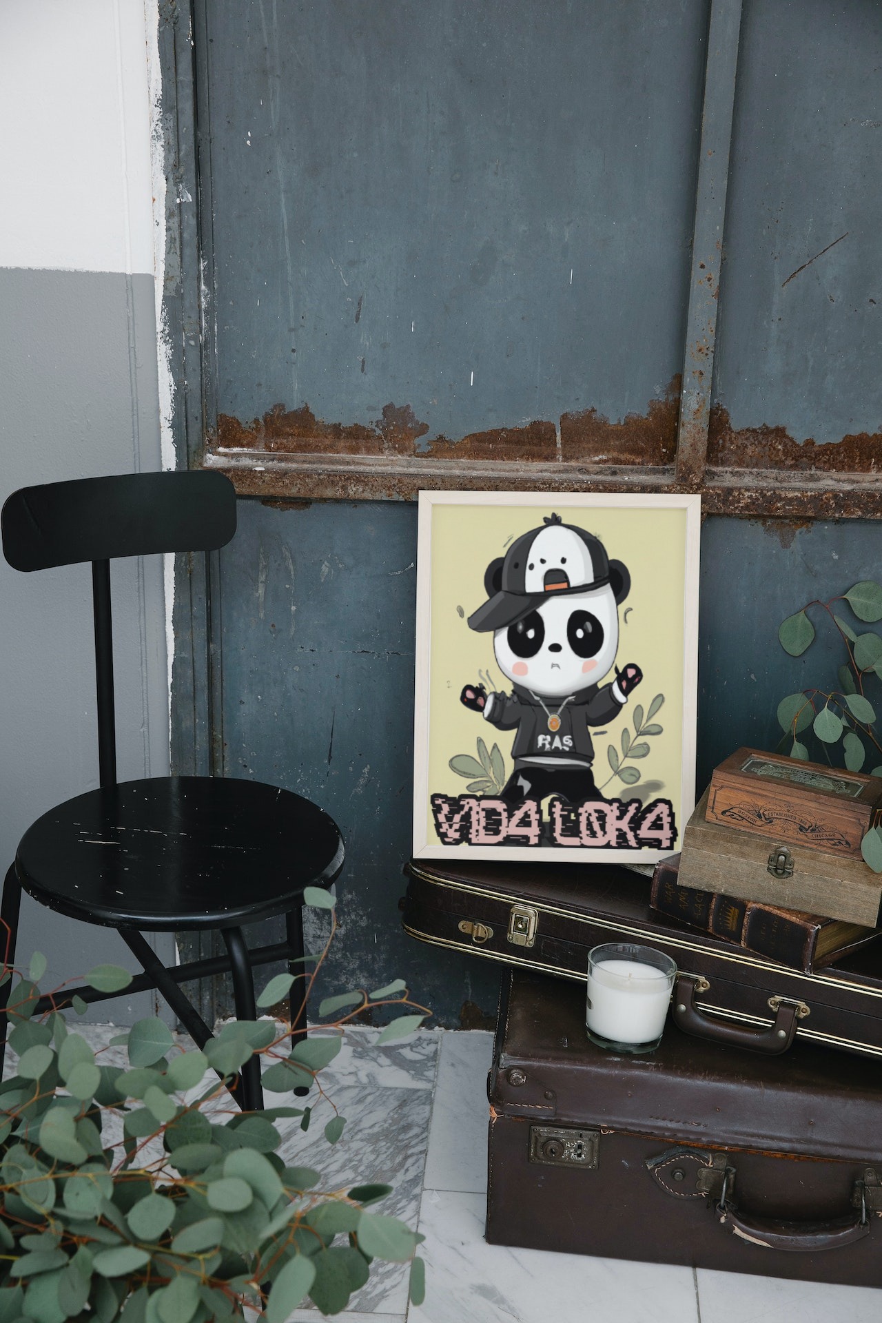 POSTER PANDA CHAVOSO