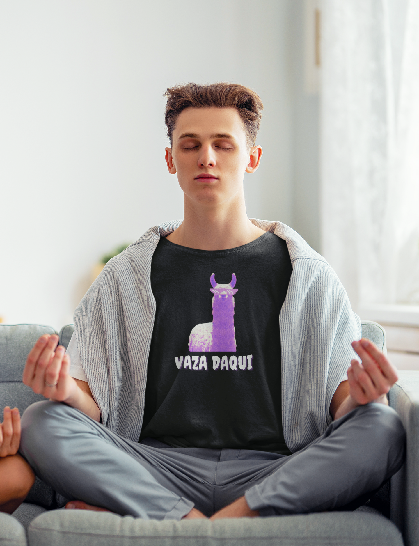 CAMISETA LHAMA DELICADA