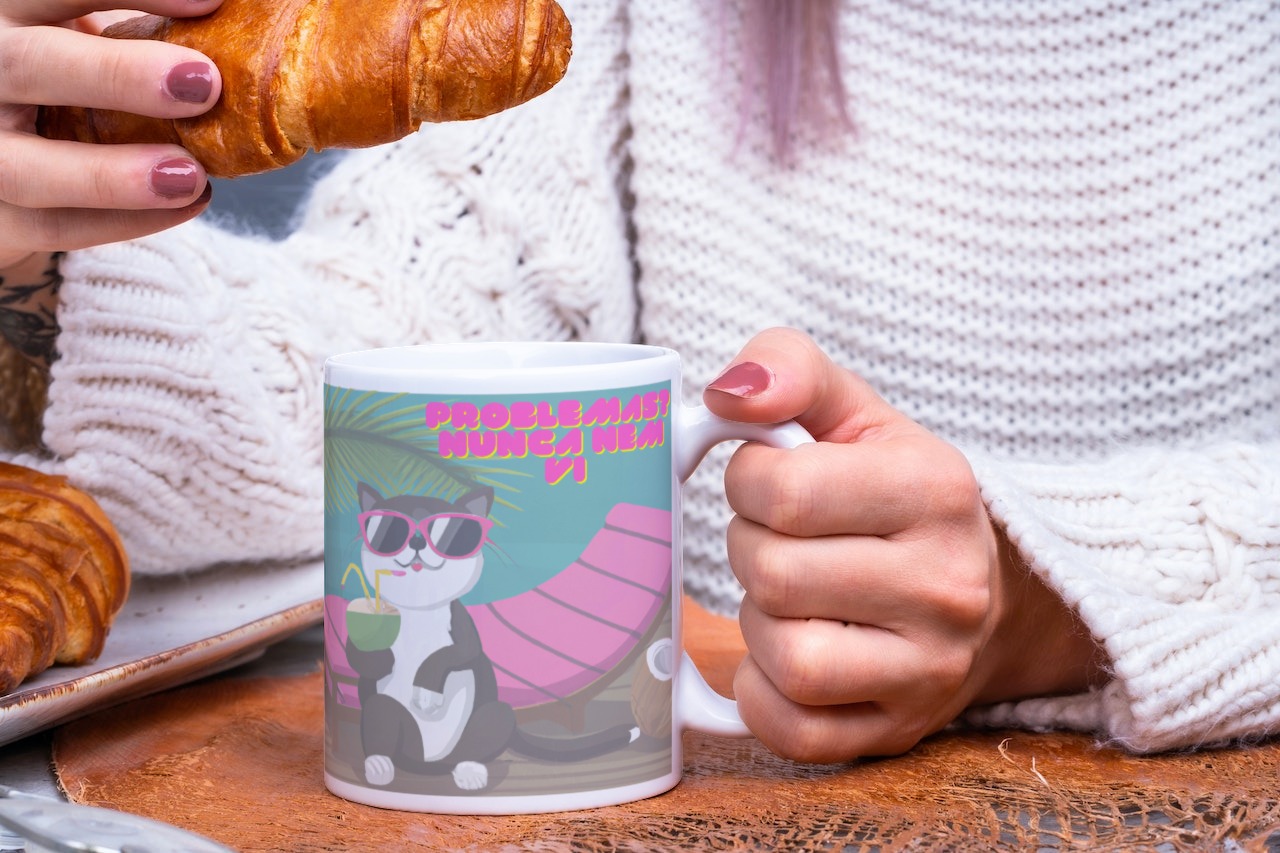 CANECA TÔ DE FÉRIAS