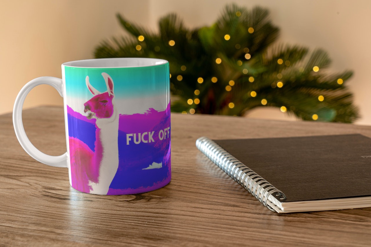 Caneca Lhama delicada