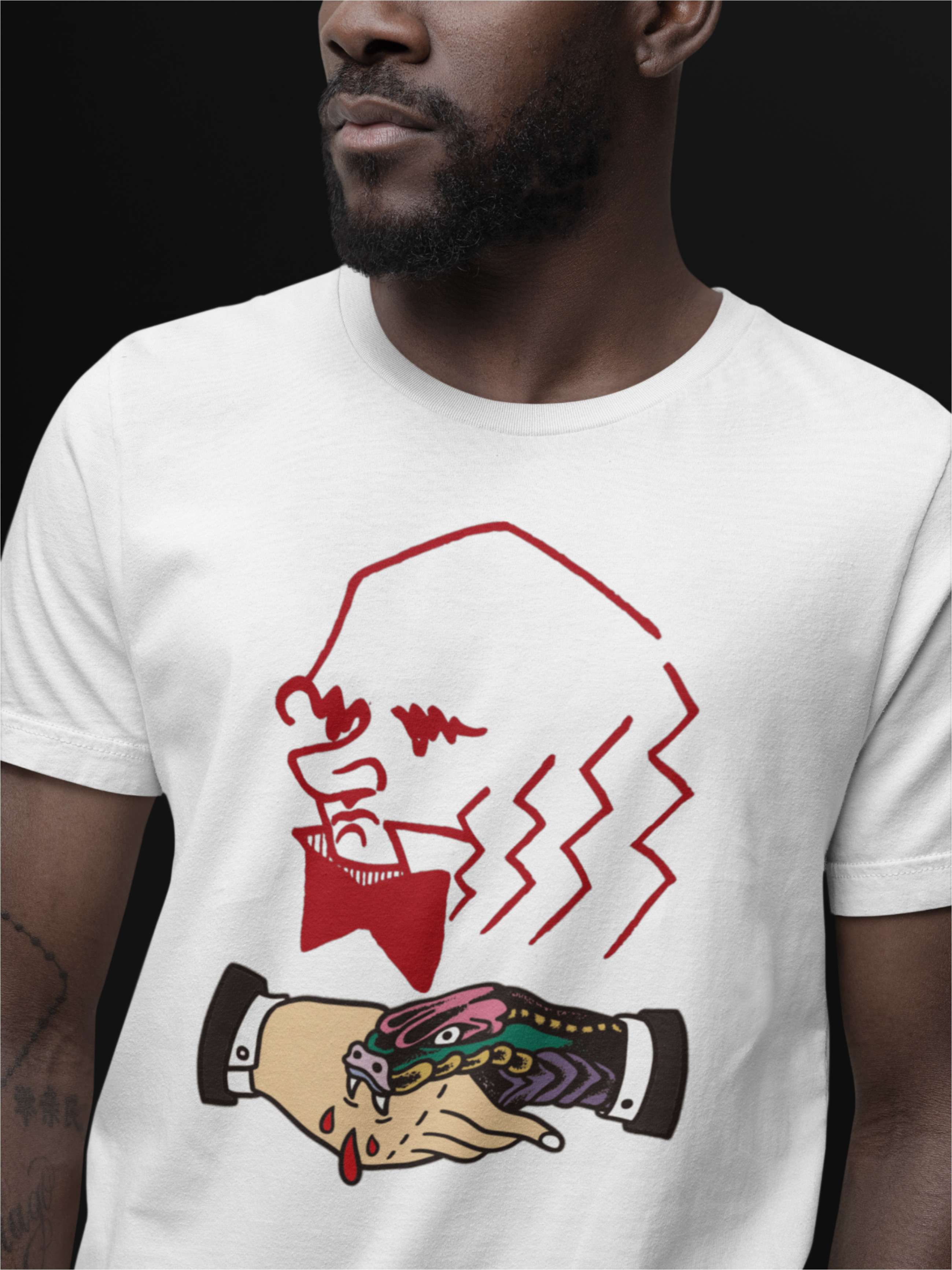 CAMISETA BIOLOGIA DARWIN BRANCA 