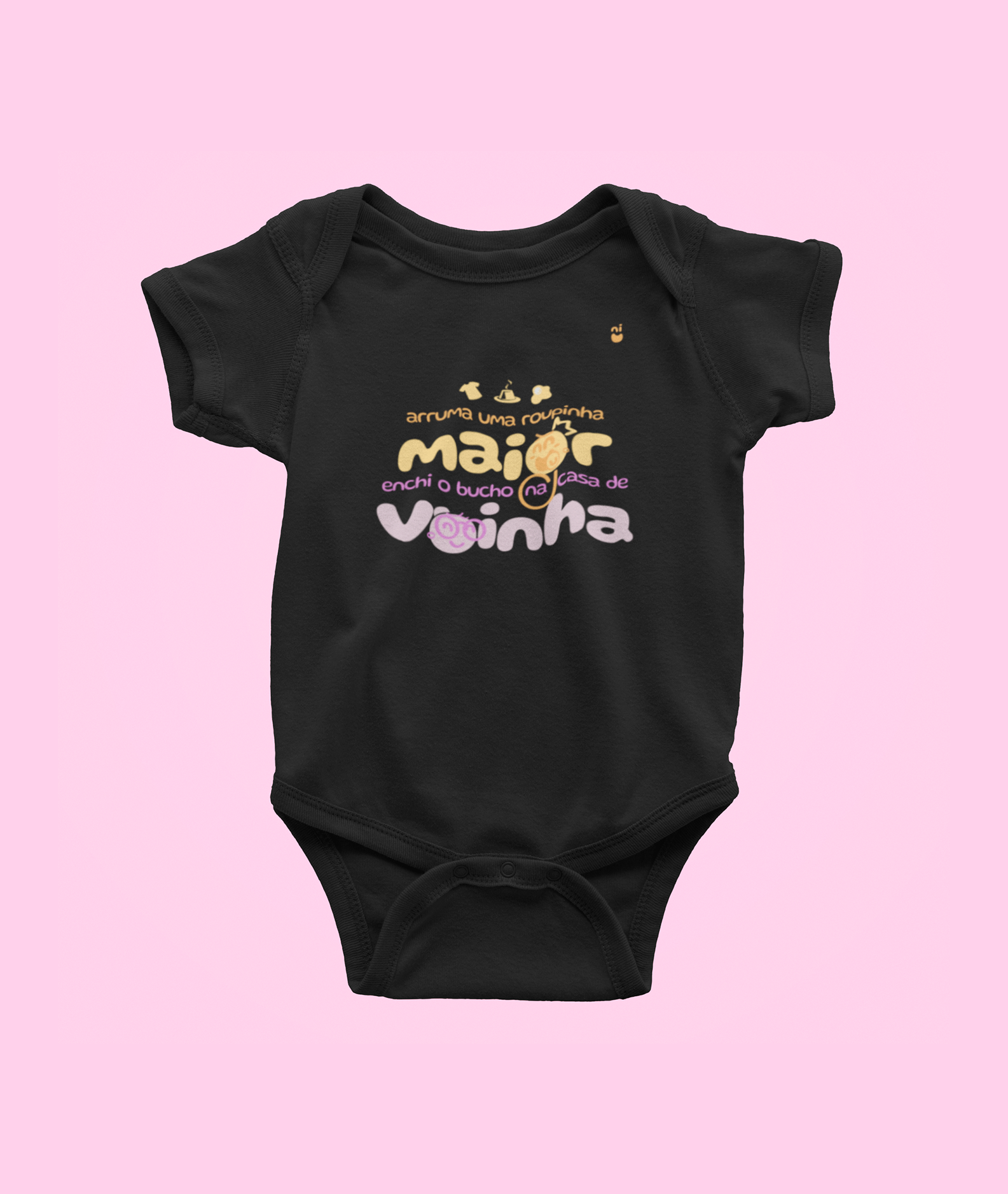 Body - Arruma uma roupinha maior, enchi o bucho na casa de Voinha - Minina