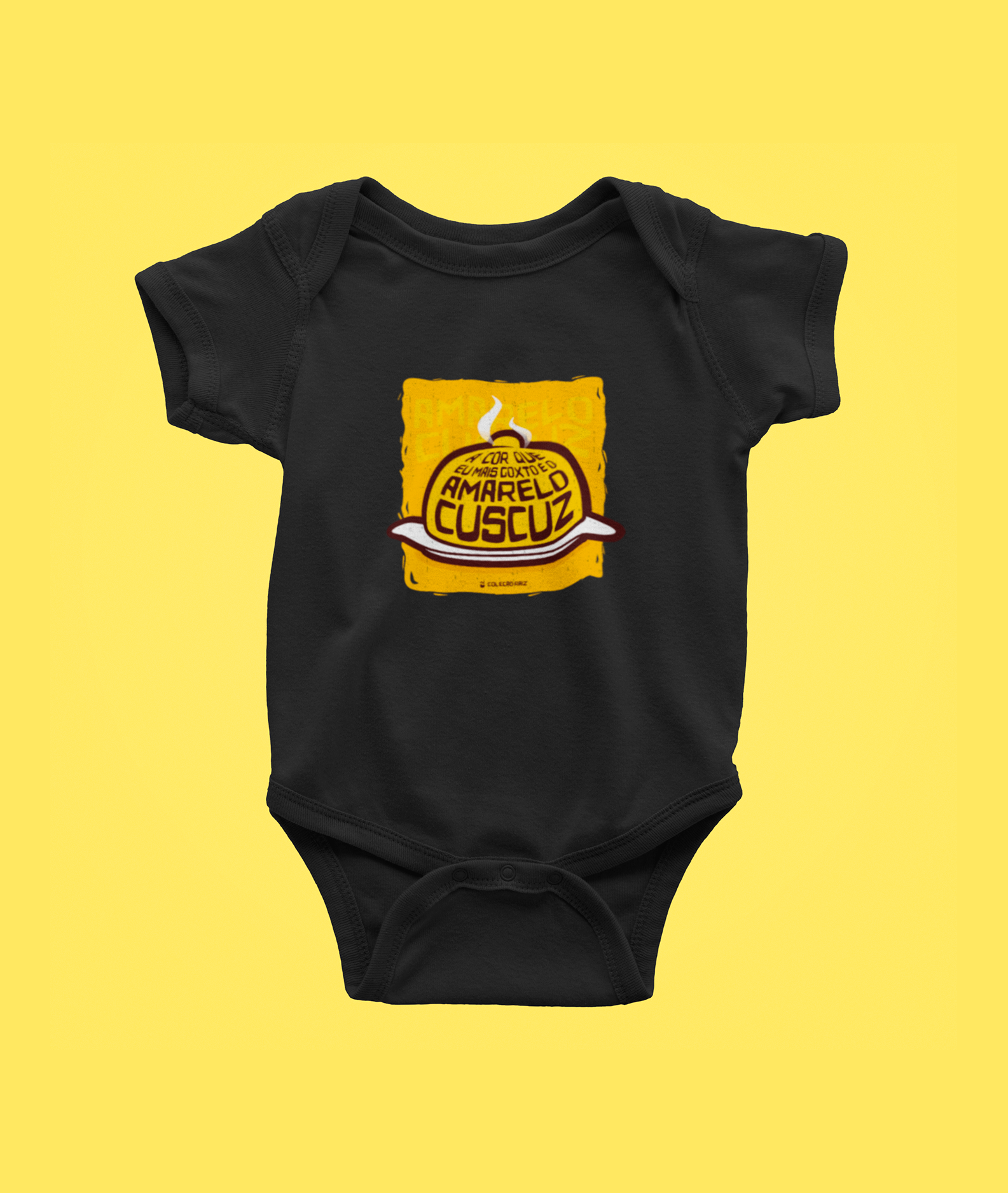 Body Raiz - Amarelo Cuscuz