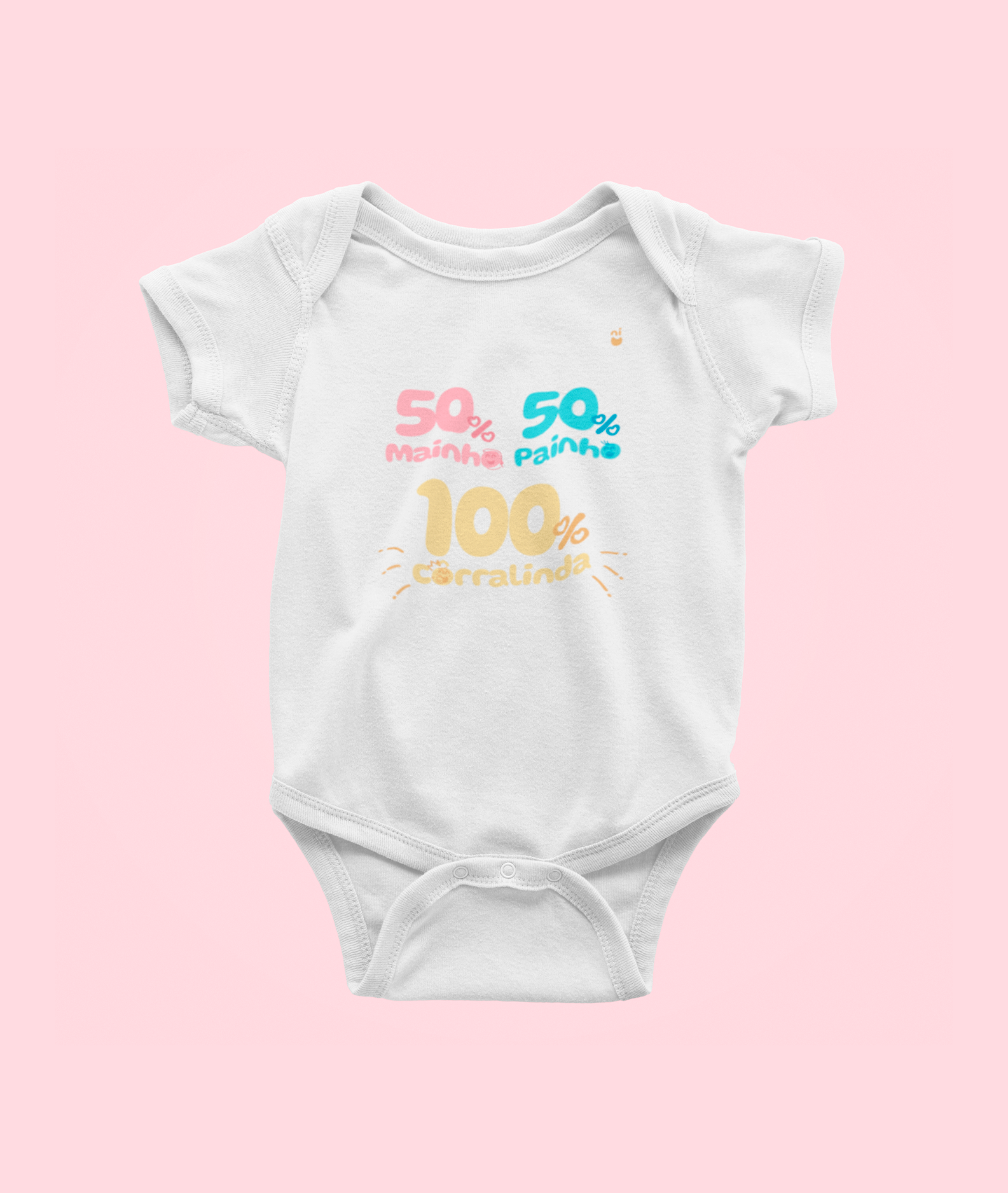 Body - 50 Mainha 50 Painho 100 Côrralinda - Minina