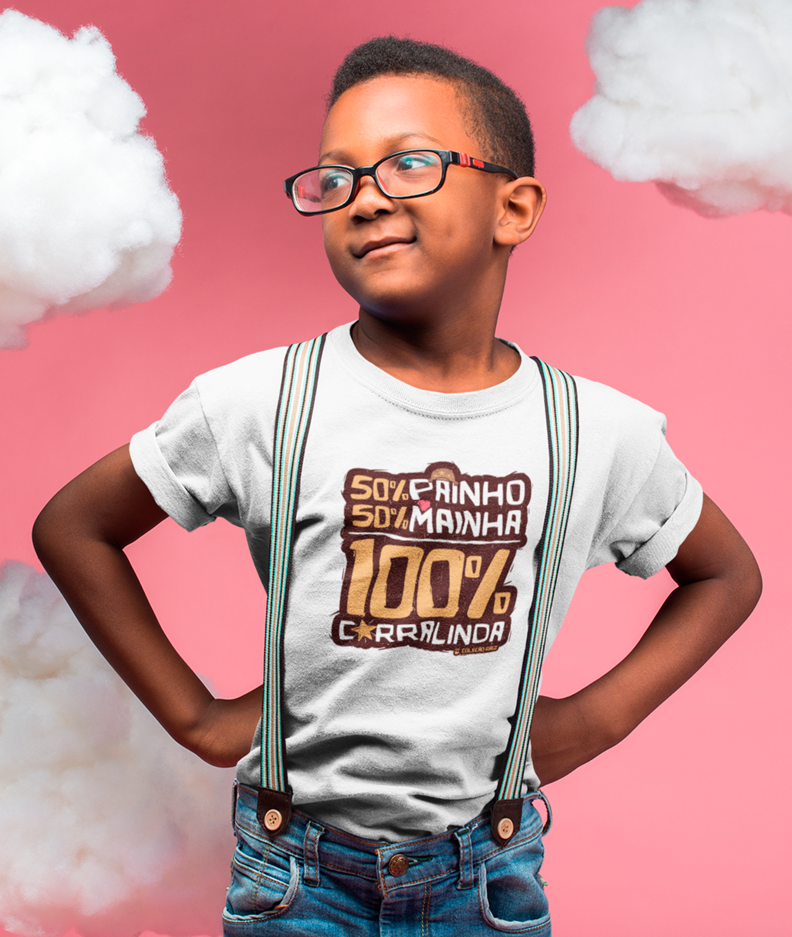 Quality 10 a 14 anos - 50 Painho 50 Mainha 100 Côrralinda