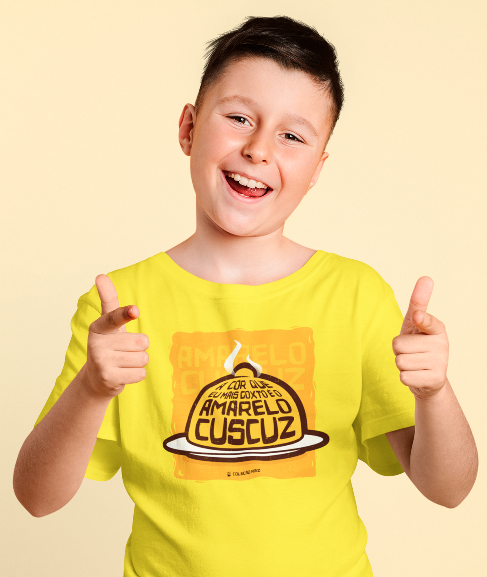 Quality 10 a 14 anos - Amarelo cuscuz