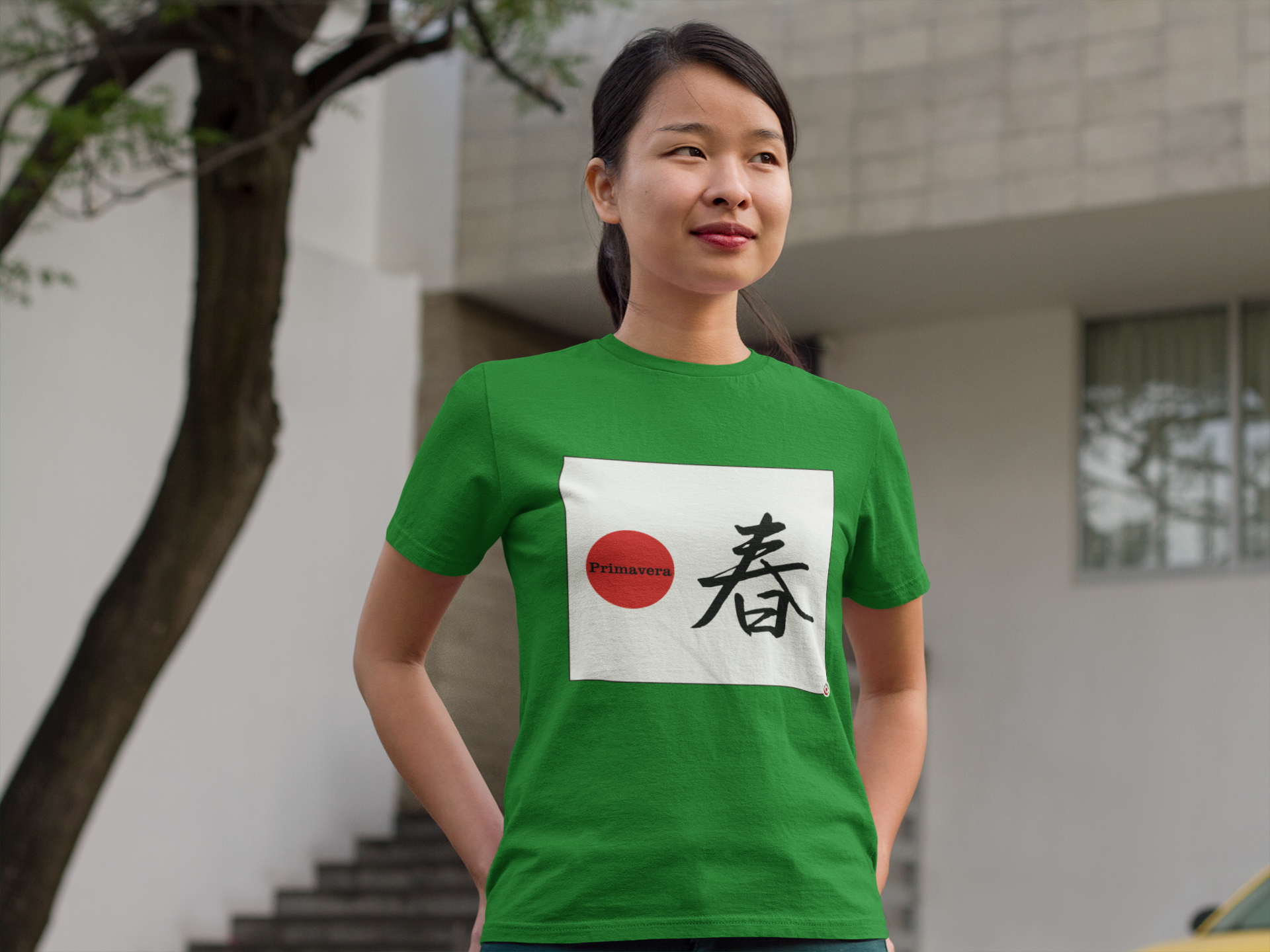 Camiseta Baby Look - Primavera