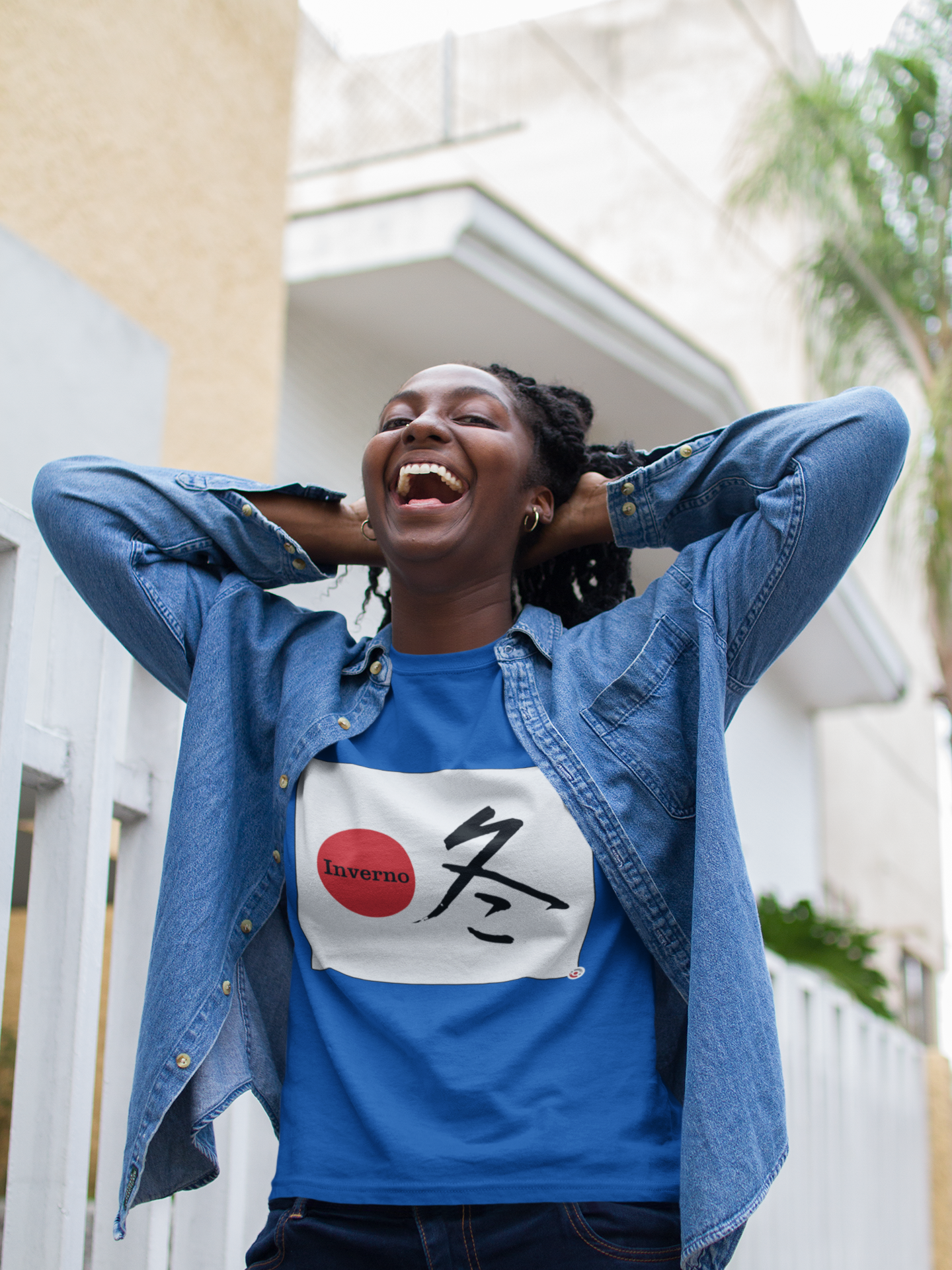 Camiseta Baby Look - Inverno