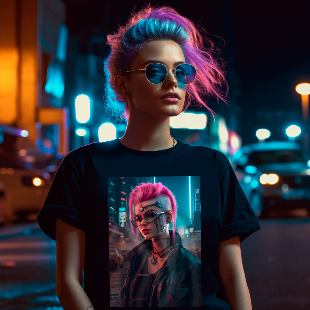 Camiseta Cyberpunk
