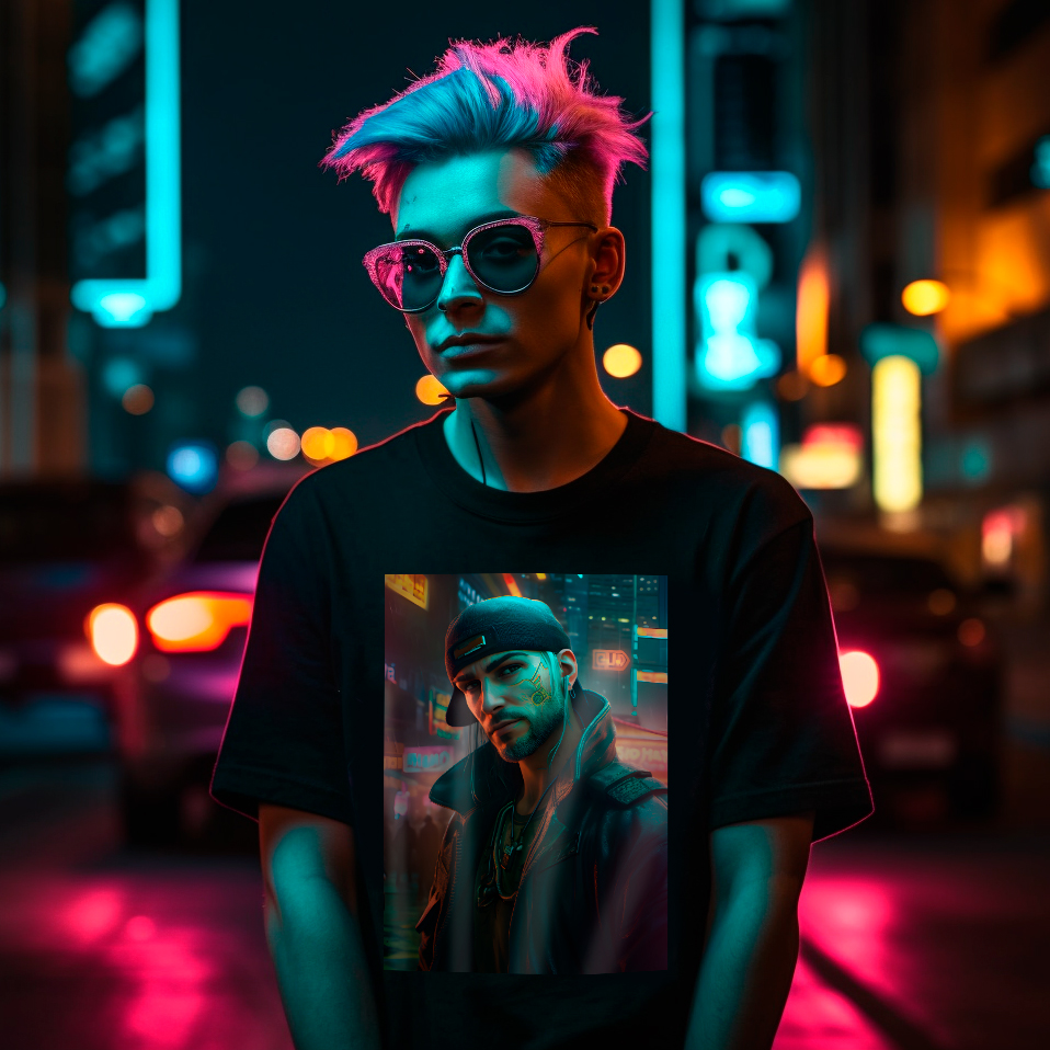 Camiseta Cyberpunk