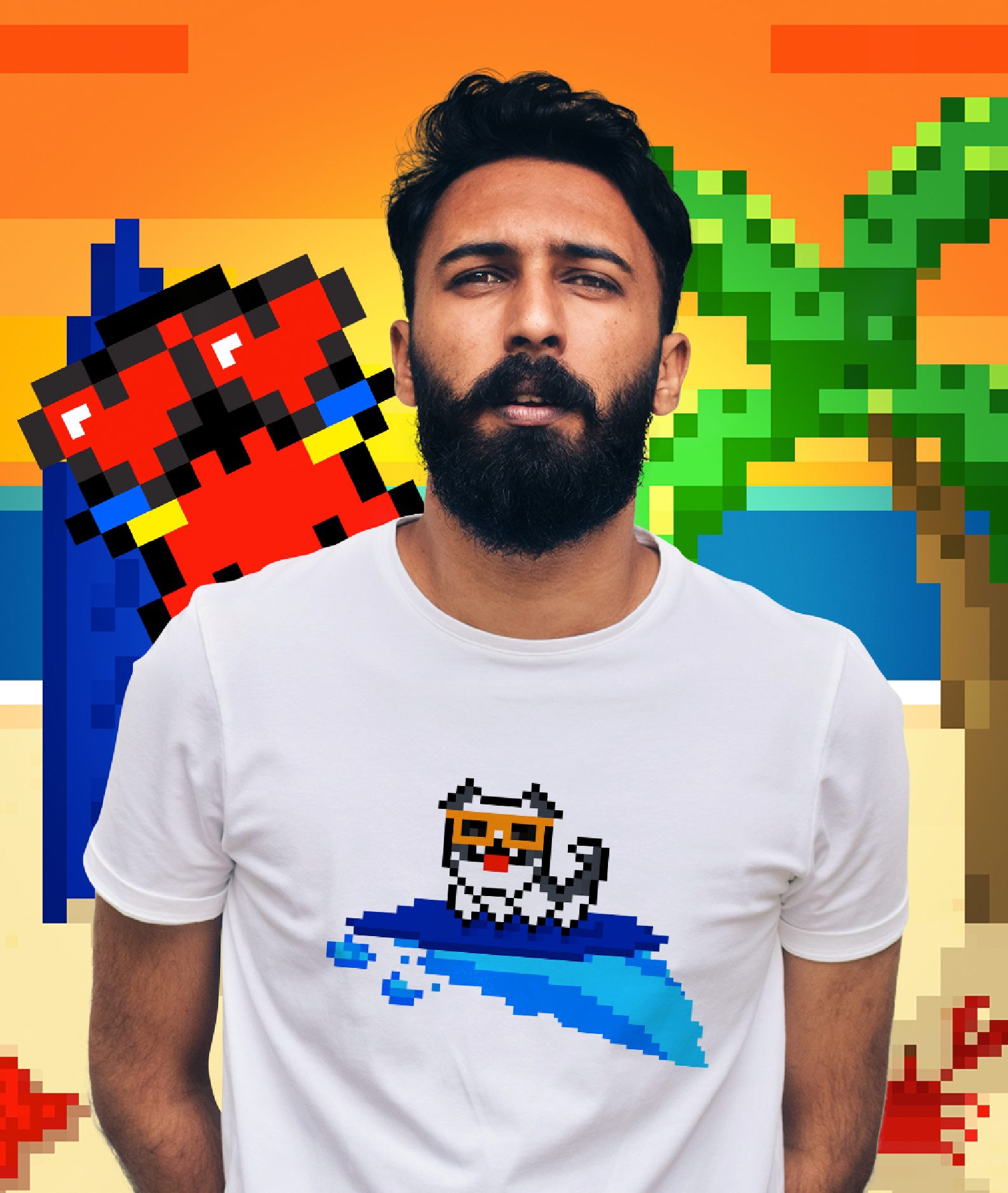 Camiseta Toby Surfing