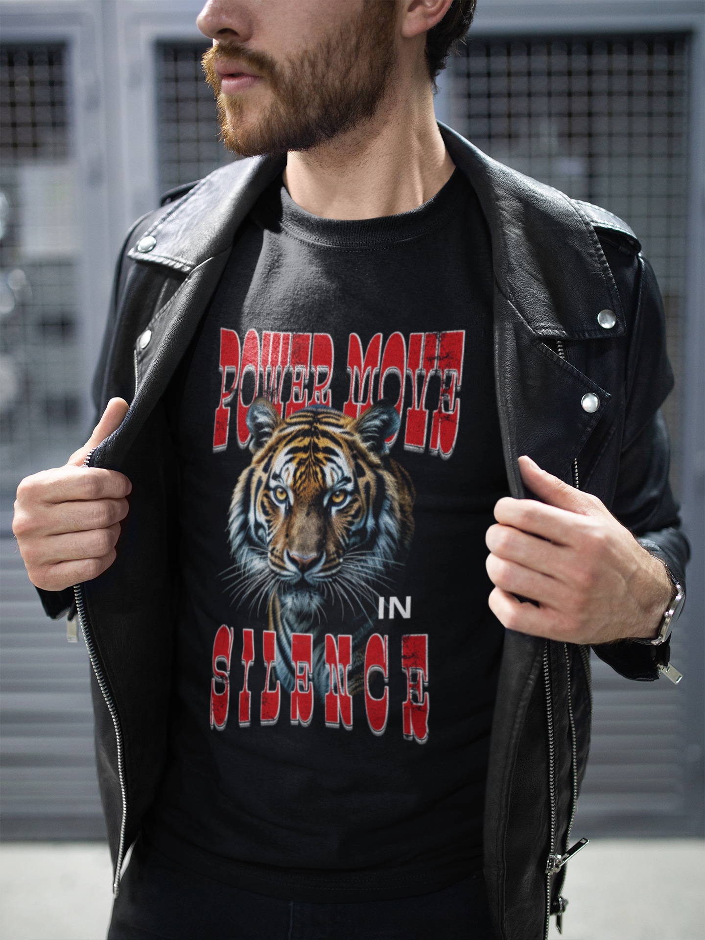 Camiseta Prime Masculina Power Move In Silence