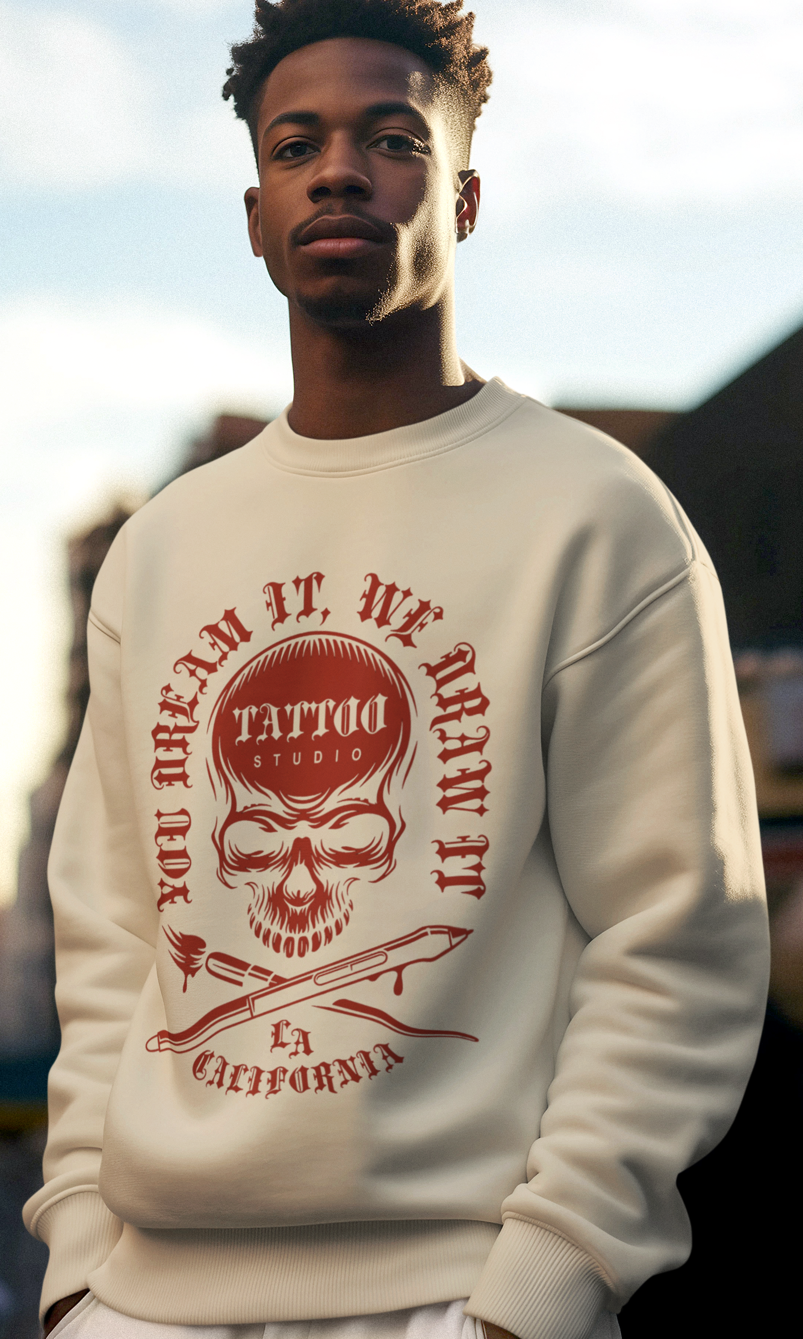 Moletom Prime Fechado Tattoo Studio