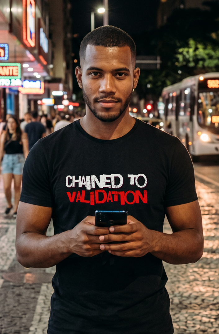 Camiseta Prime CHAINED TO VALIDATION