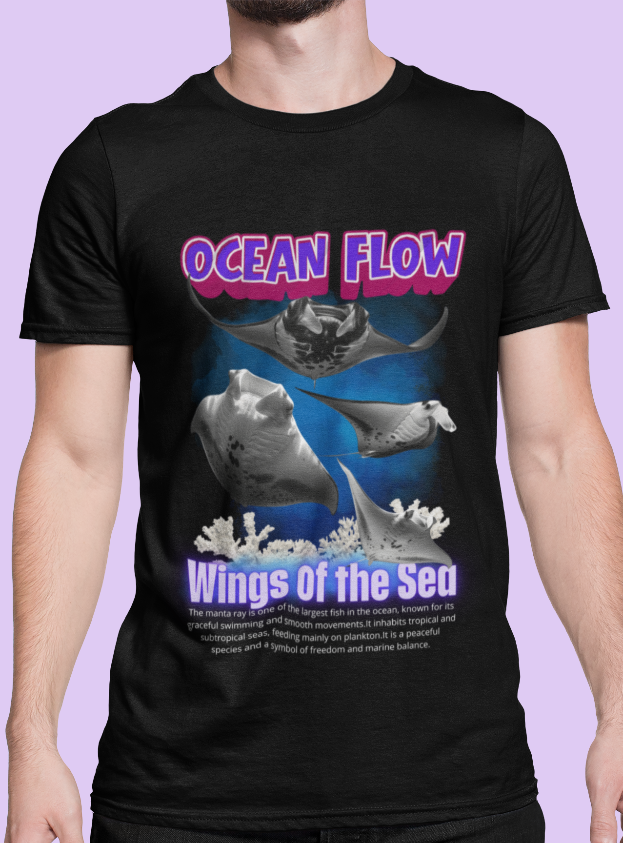 Nome do produto: Camiseta Quality Raia Manta
