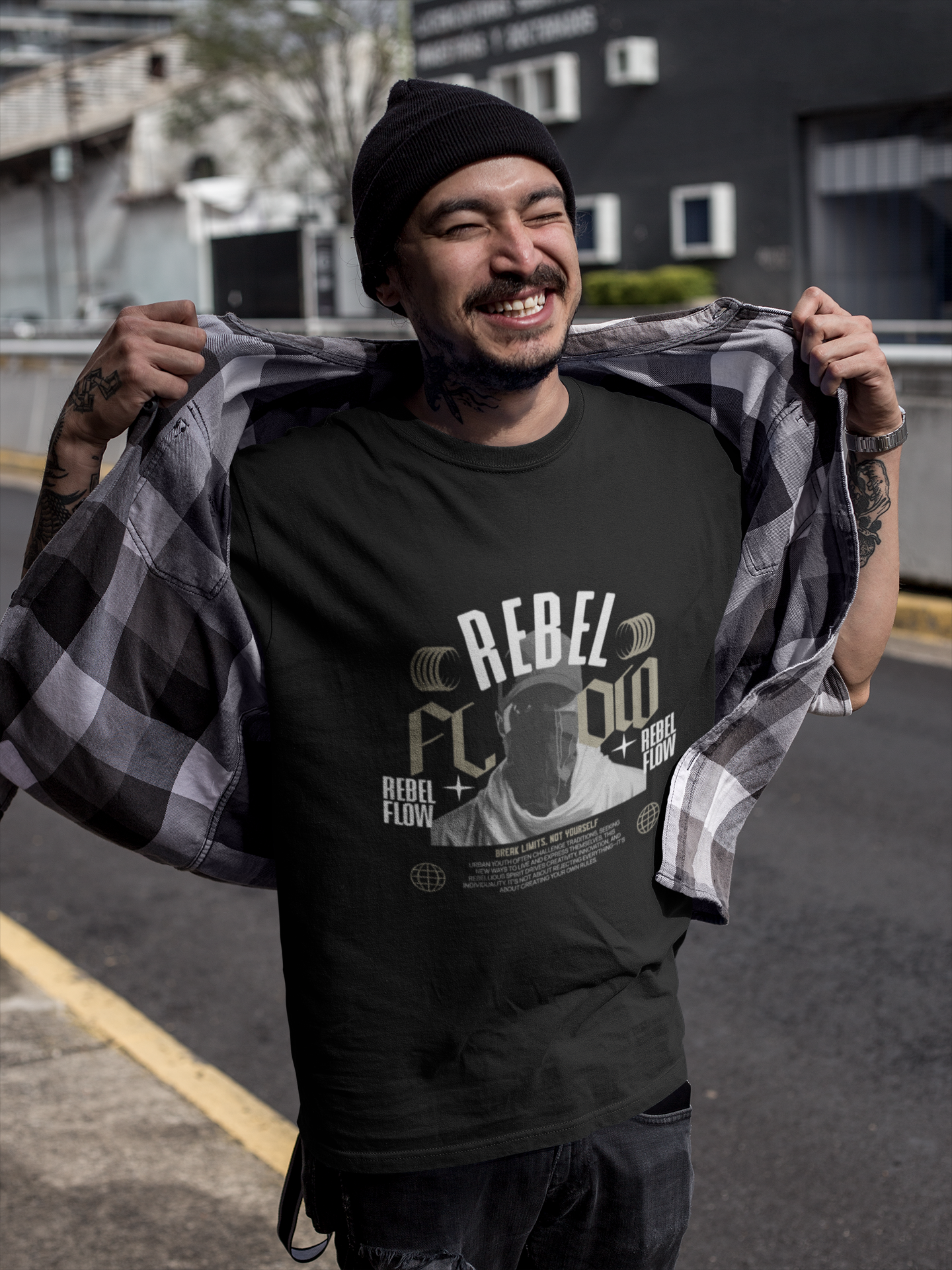 Camiseta Quality Masculina Rebel