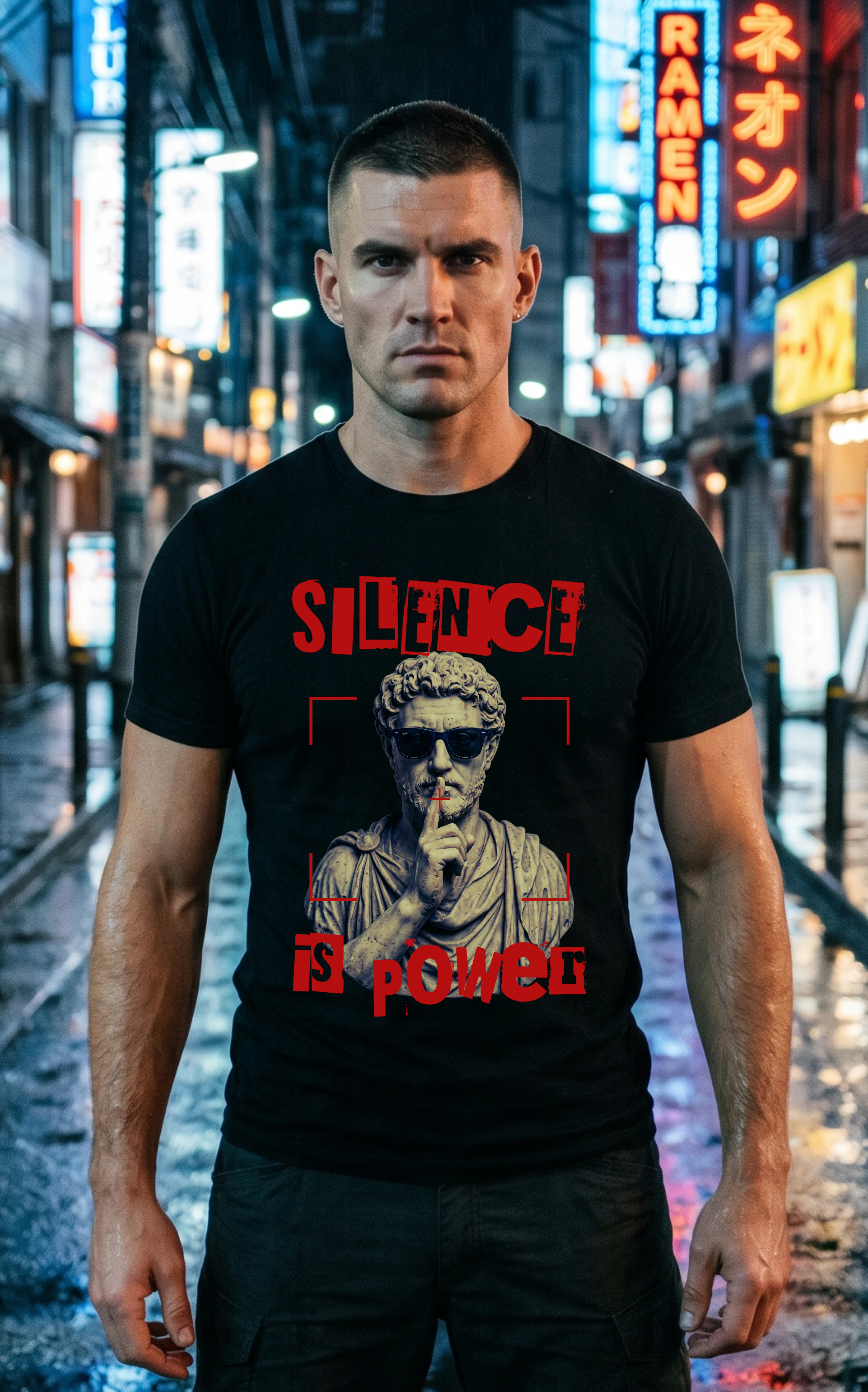 Nome do produto: Camiseta Prime Silence IS Power
