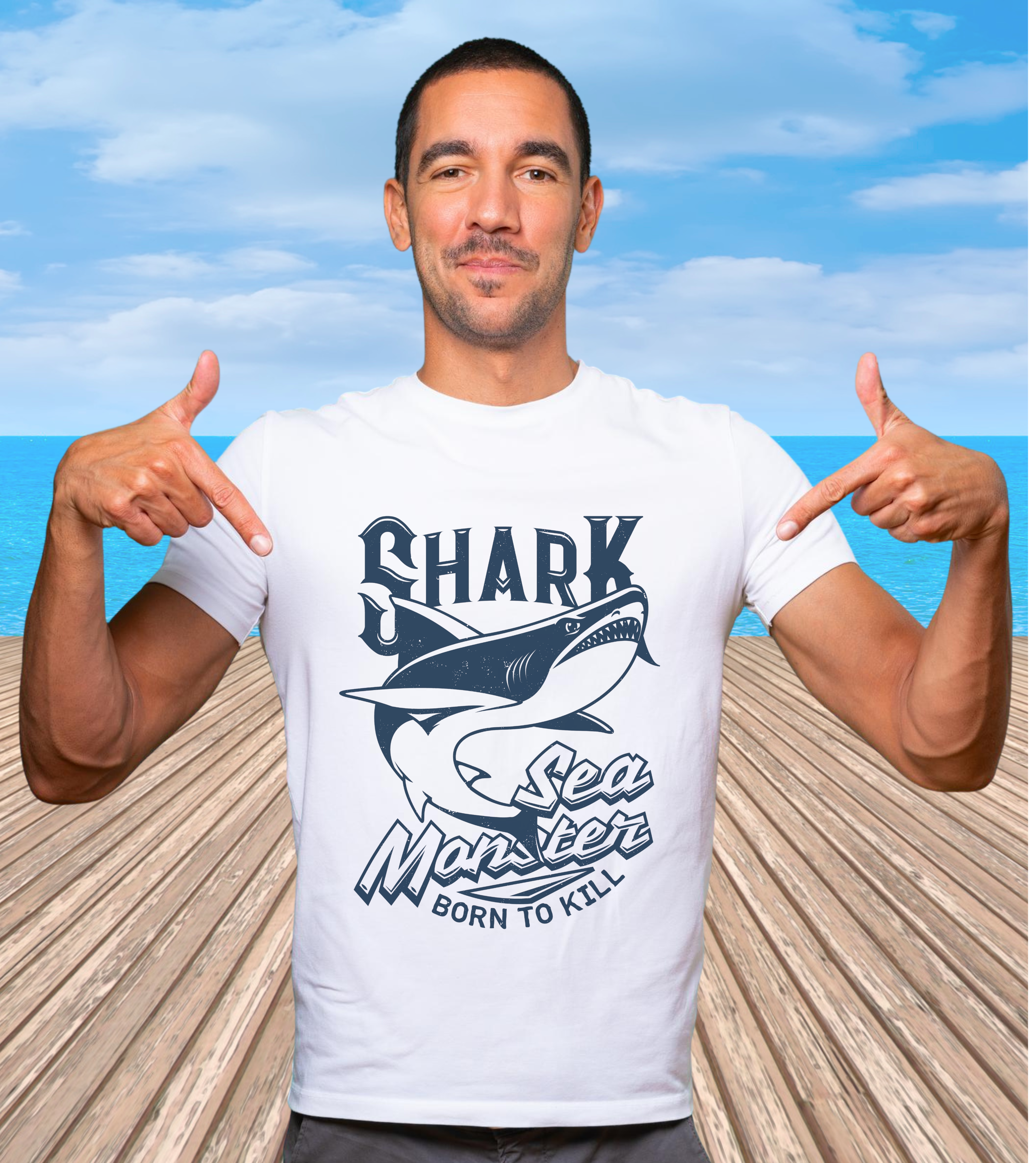 Nome do produto: Camiseta Classica Shark