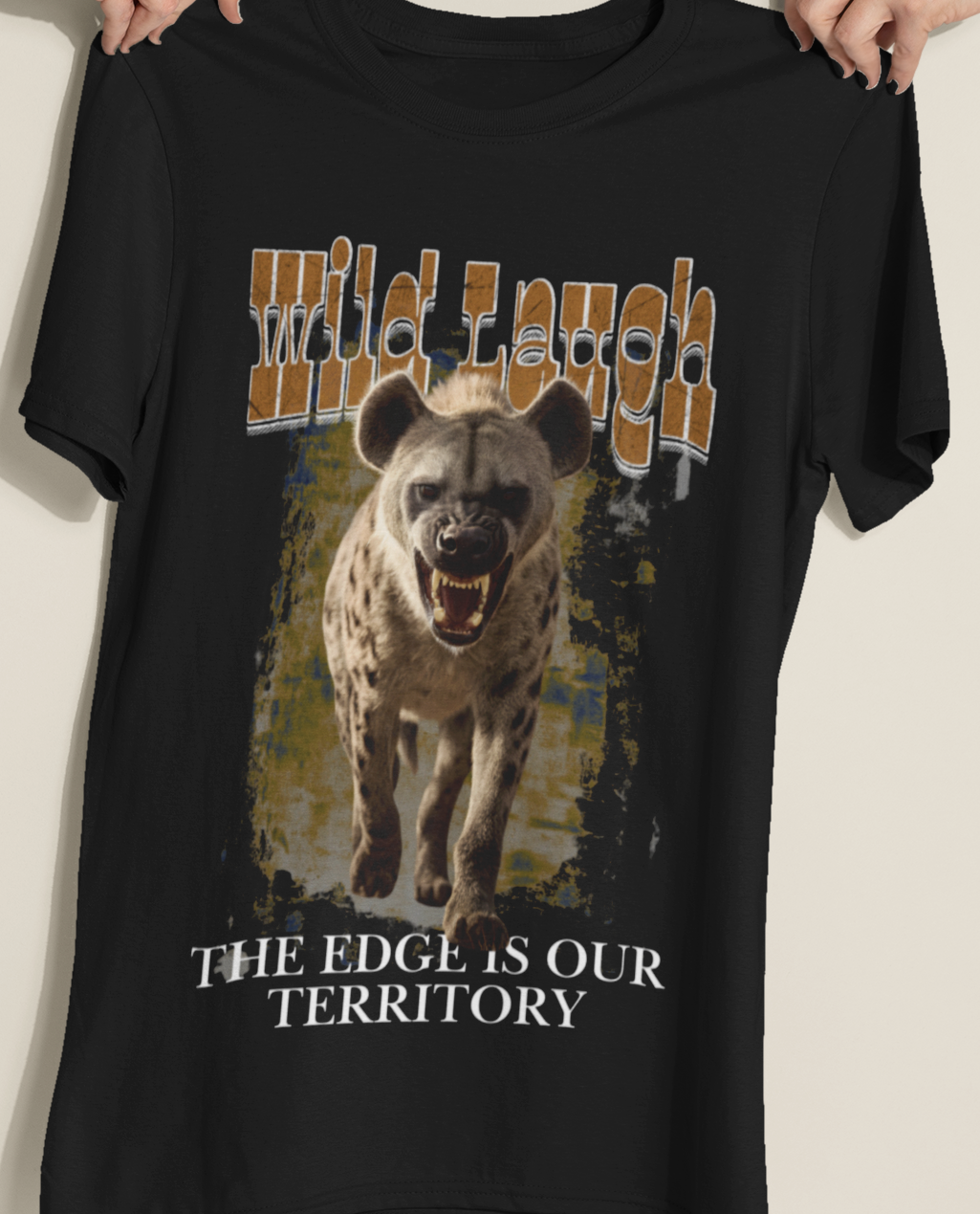 Camiseta Classica Wild Laugh – The Edge Is Our Territory
