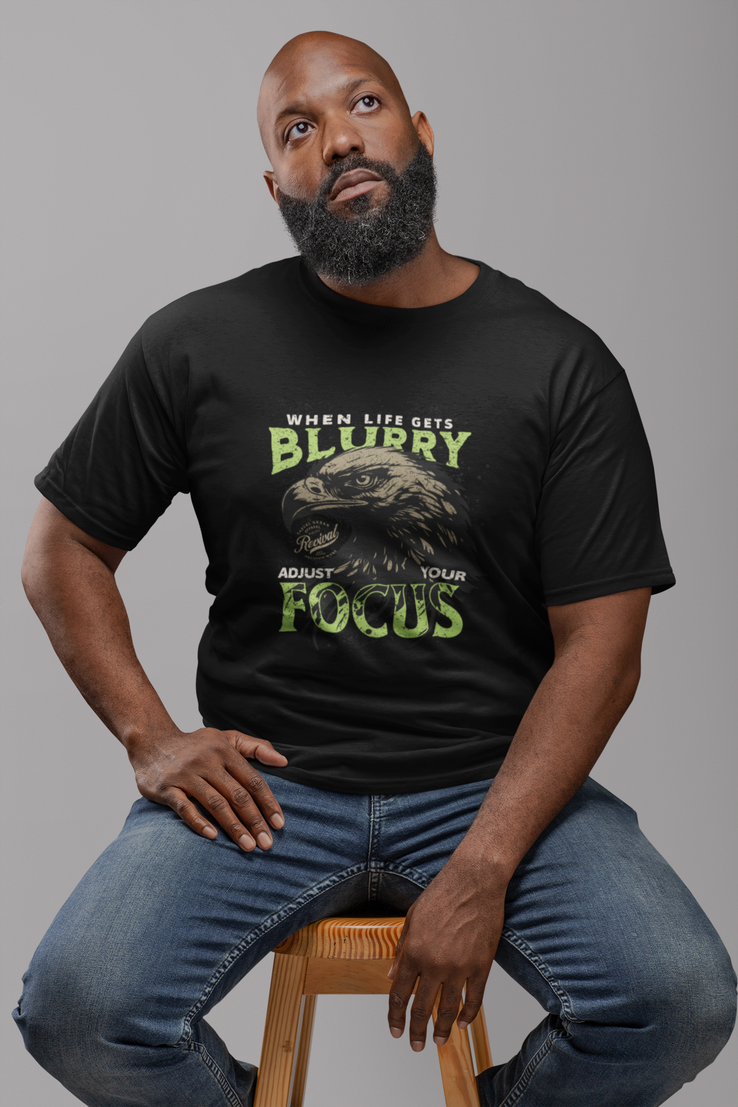 Camiseta Prime Masculina Blurry Focus