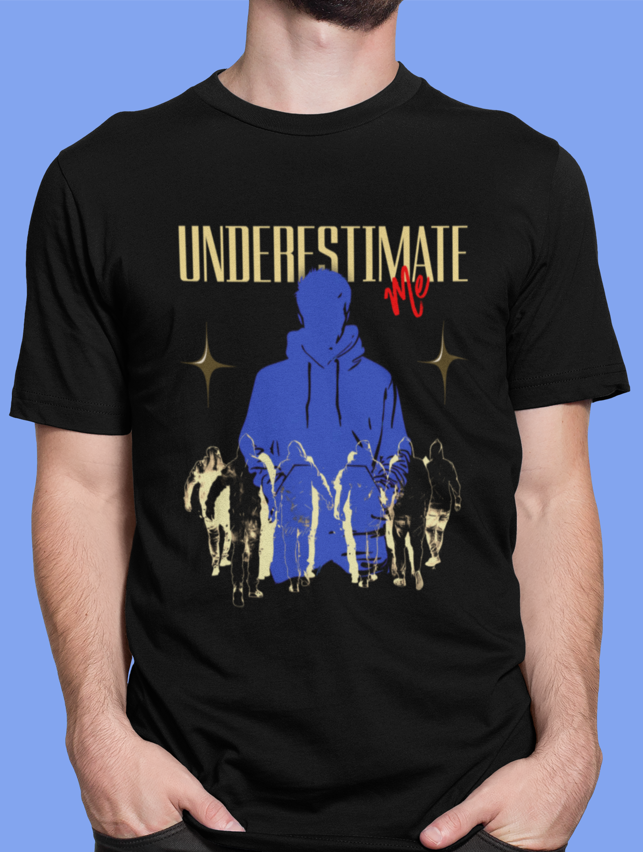 Camiseta Prime Masculina UNDERESTIMATE ME. 