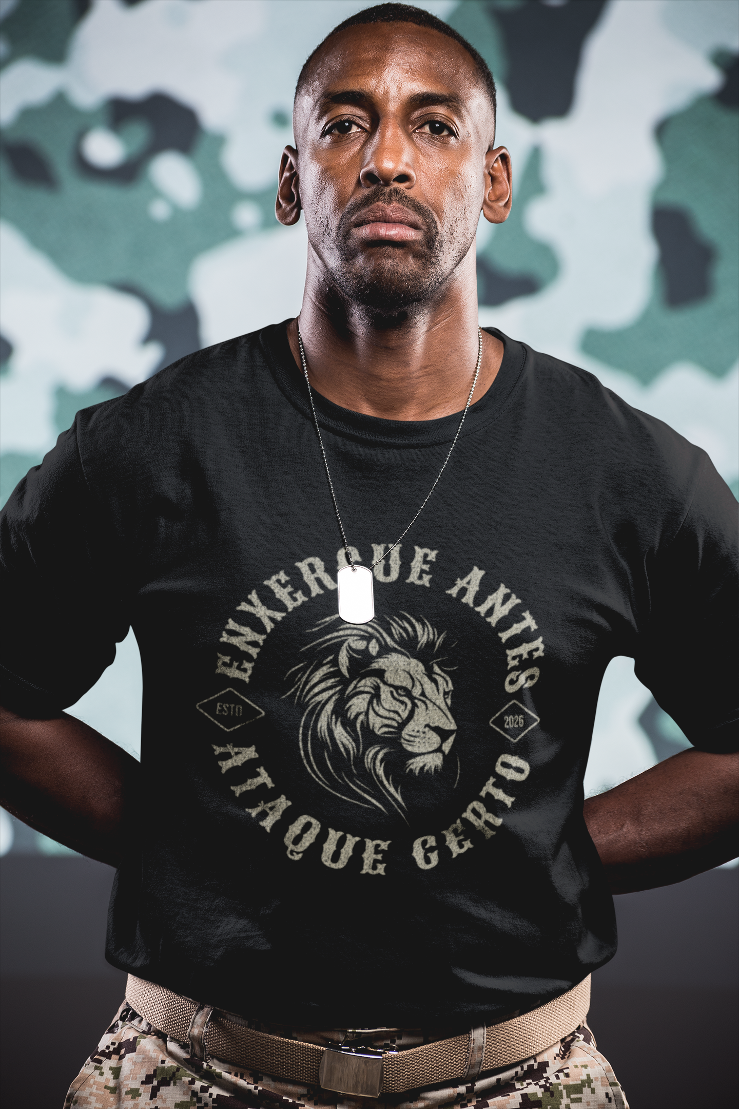 Camiseta Prime Masculina Enxergue Antes Ataque Certo