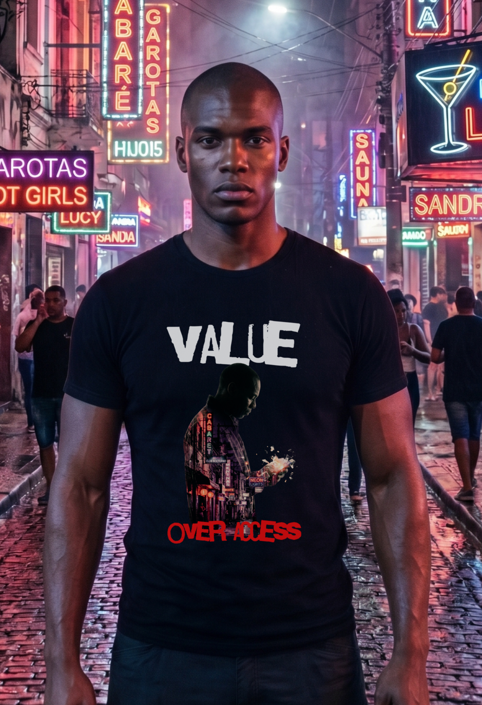Camiseta Prime VALUE OVER ACCESS