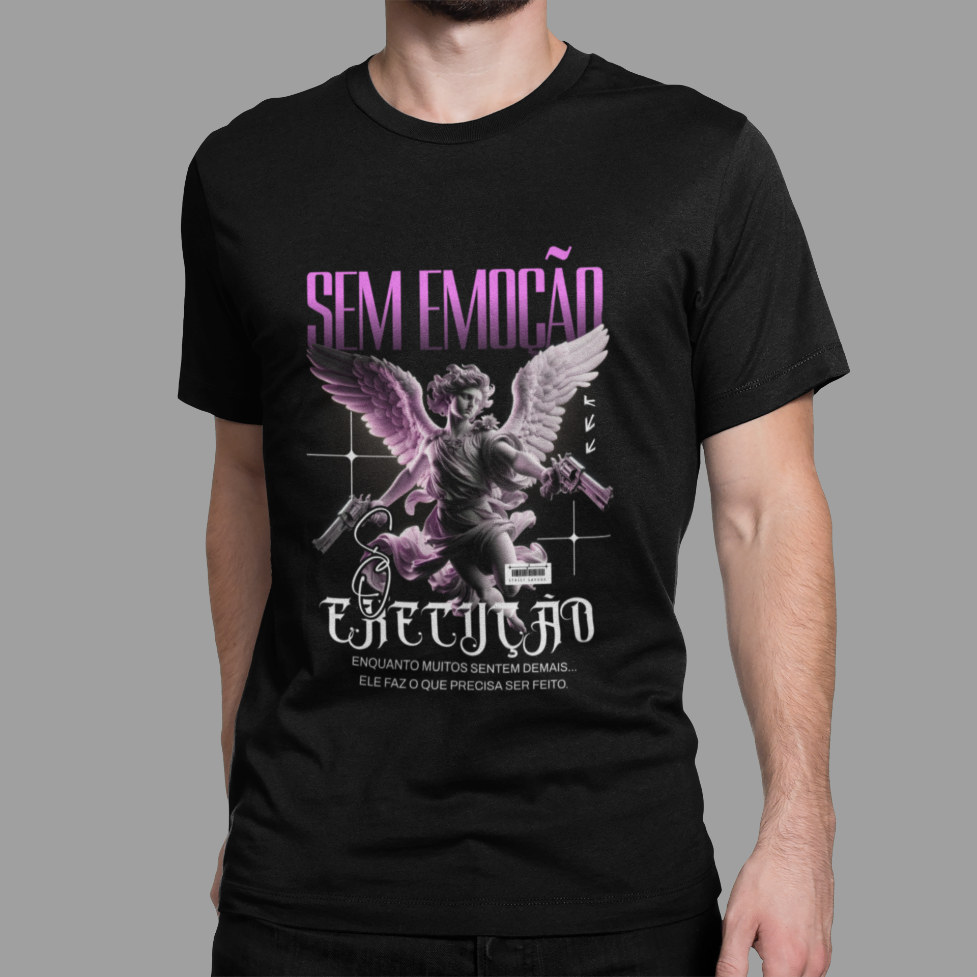 Camiseta Prime Masculina Sem Emoção Só Execução