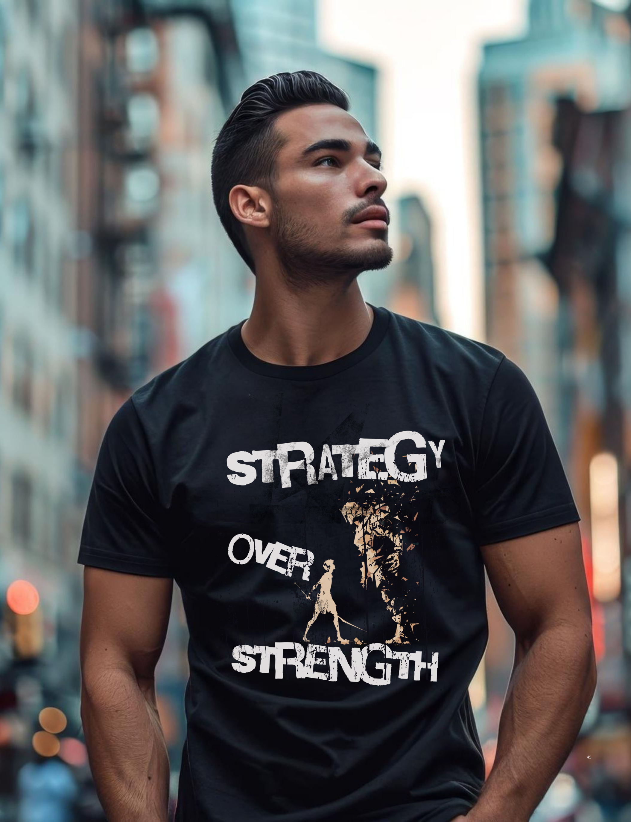 Camiseta Prime Strategy Over Strength