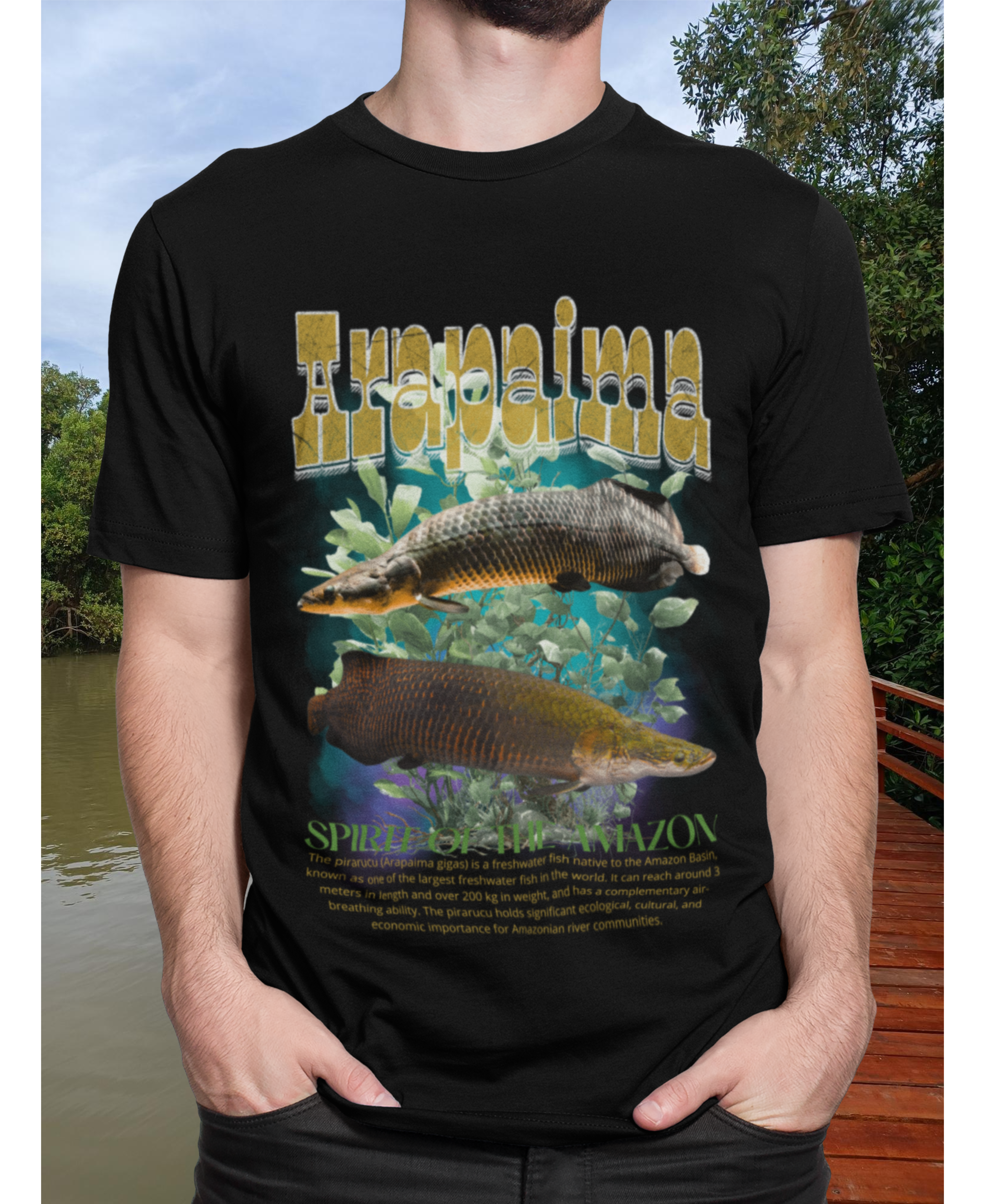 Camiseta Prime Arapaima (Pirarucu ) Amazonas