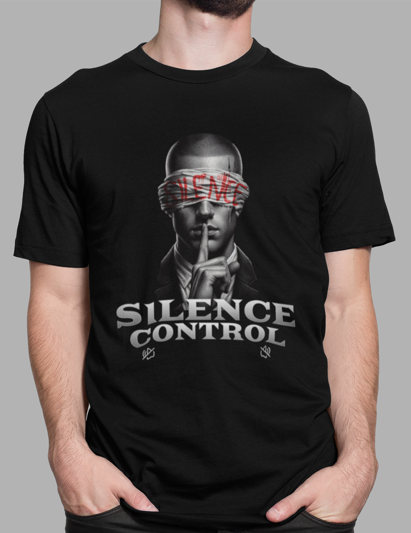 Camiseta Prime Masculina Silence Control