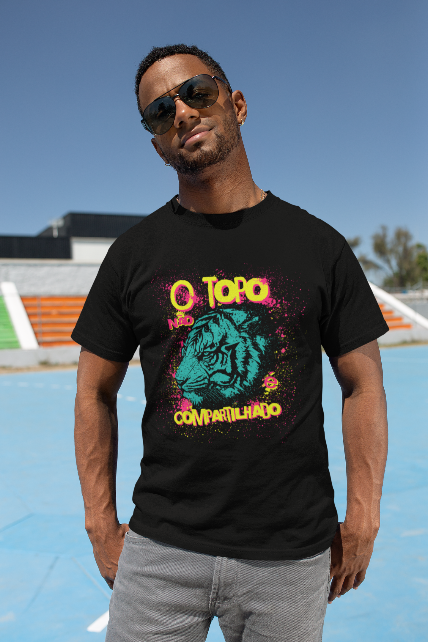 Camiseta Prime Masculina O Topo Não é Compartilhado