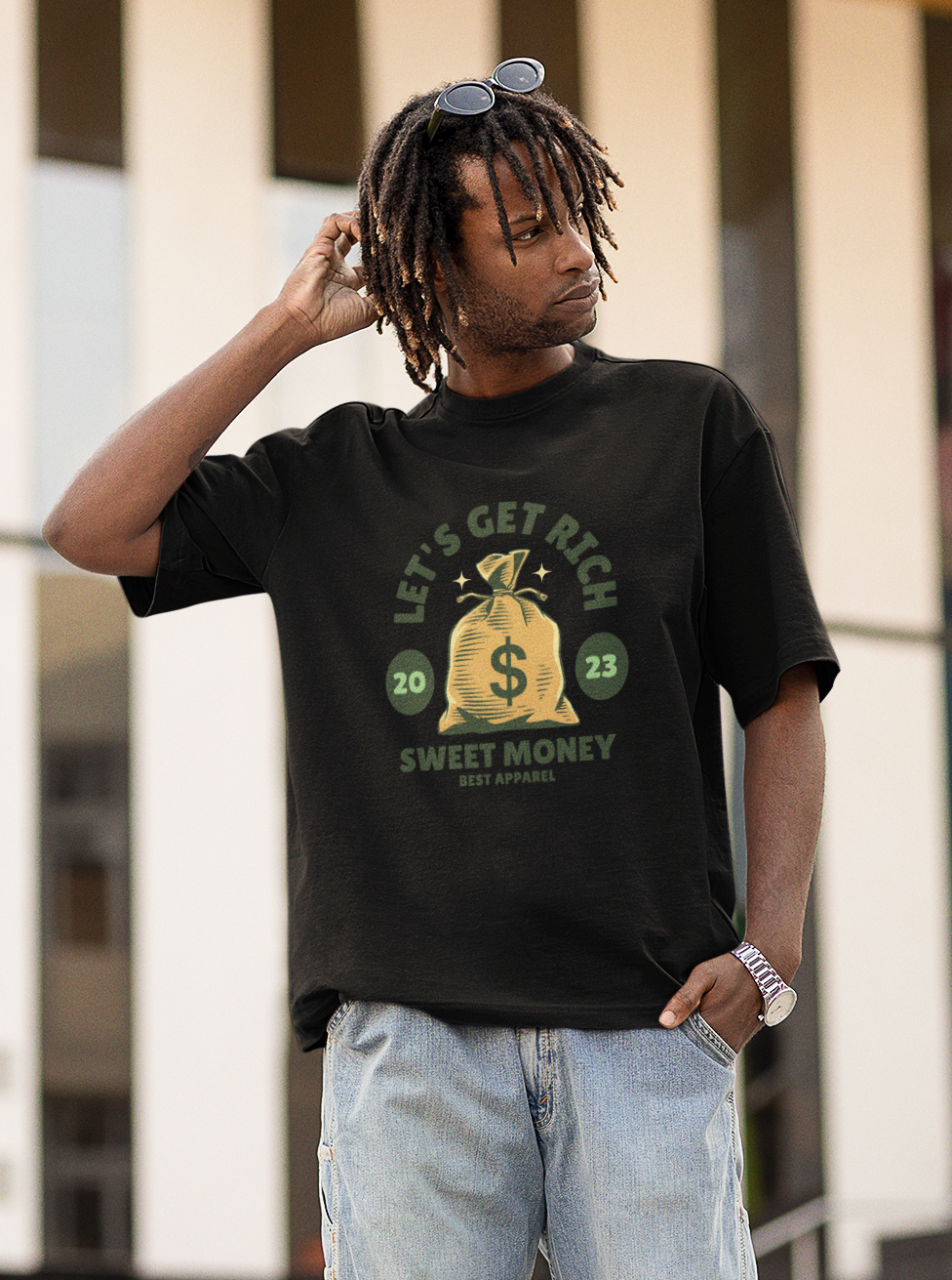 Nome do produto: Camiseta Oversized Sweet Money