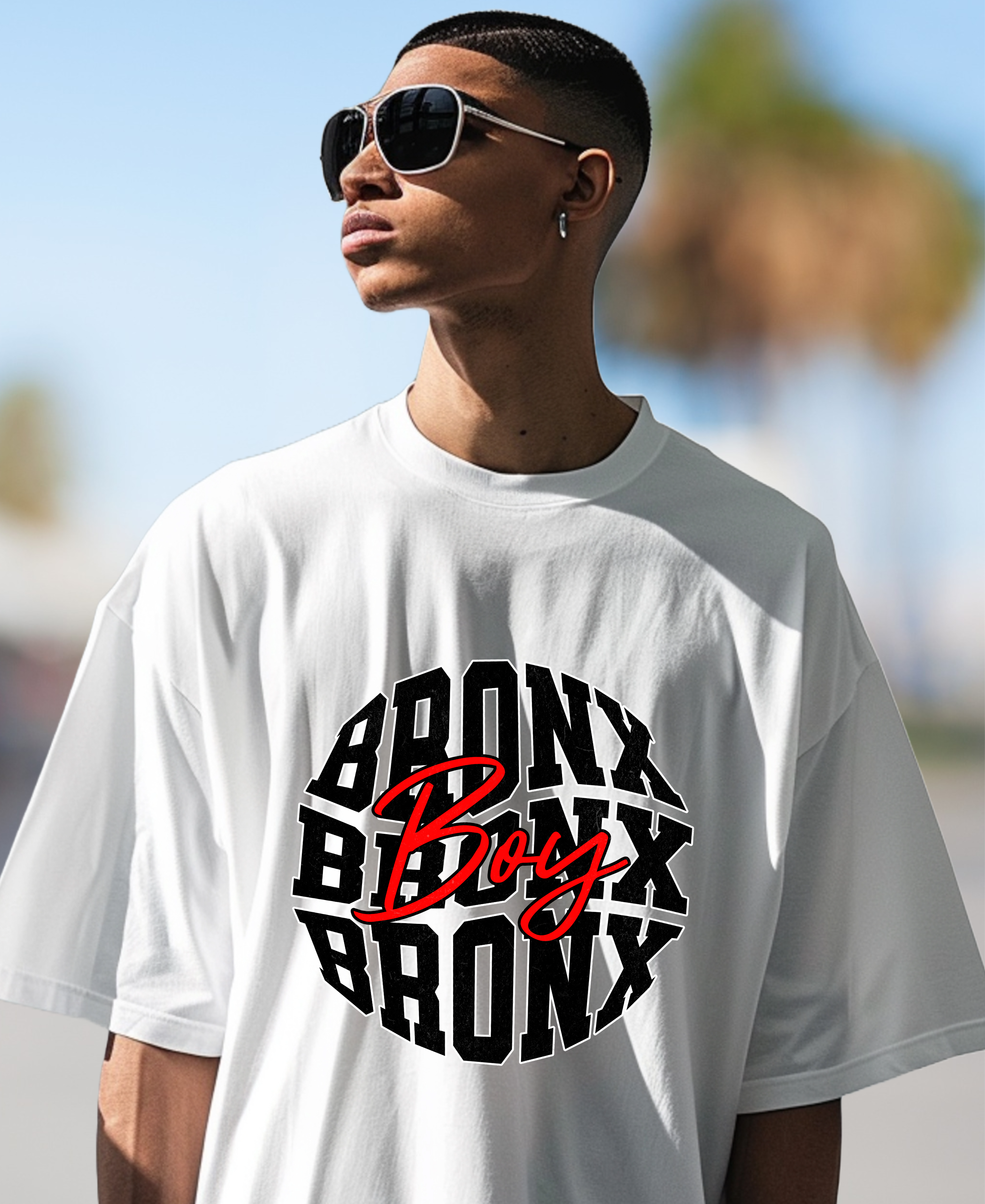 Nome do produto: Camiseta Oversized Bronx