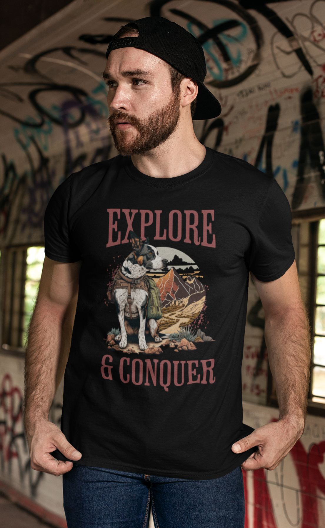 Nome do produto: Camiseta Cão pastor McNab Explore