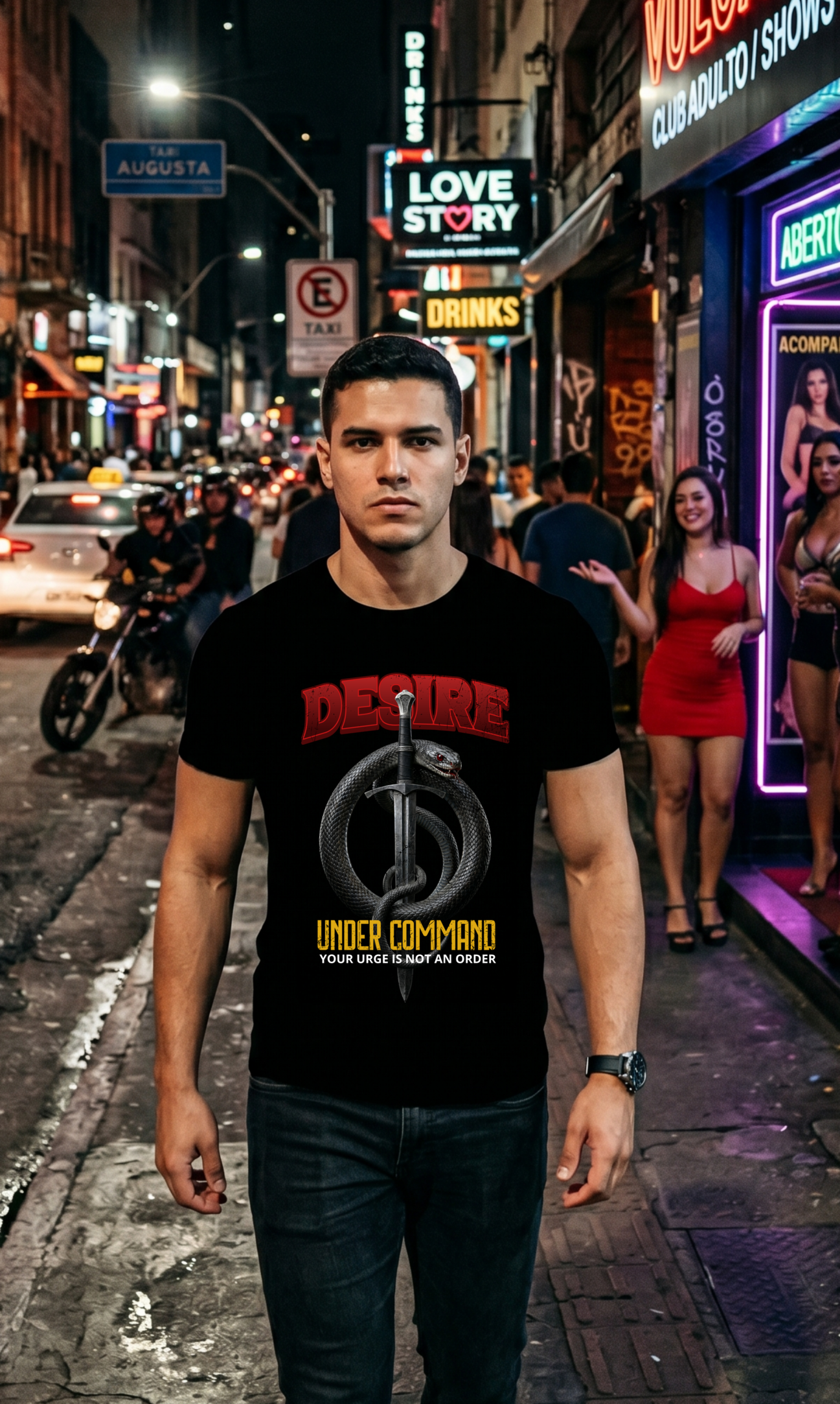 Nome do produto: Camiseta Prime Desire Under Command
