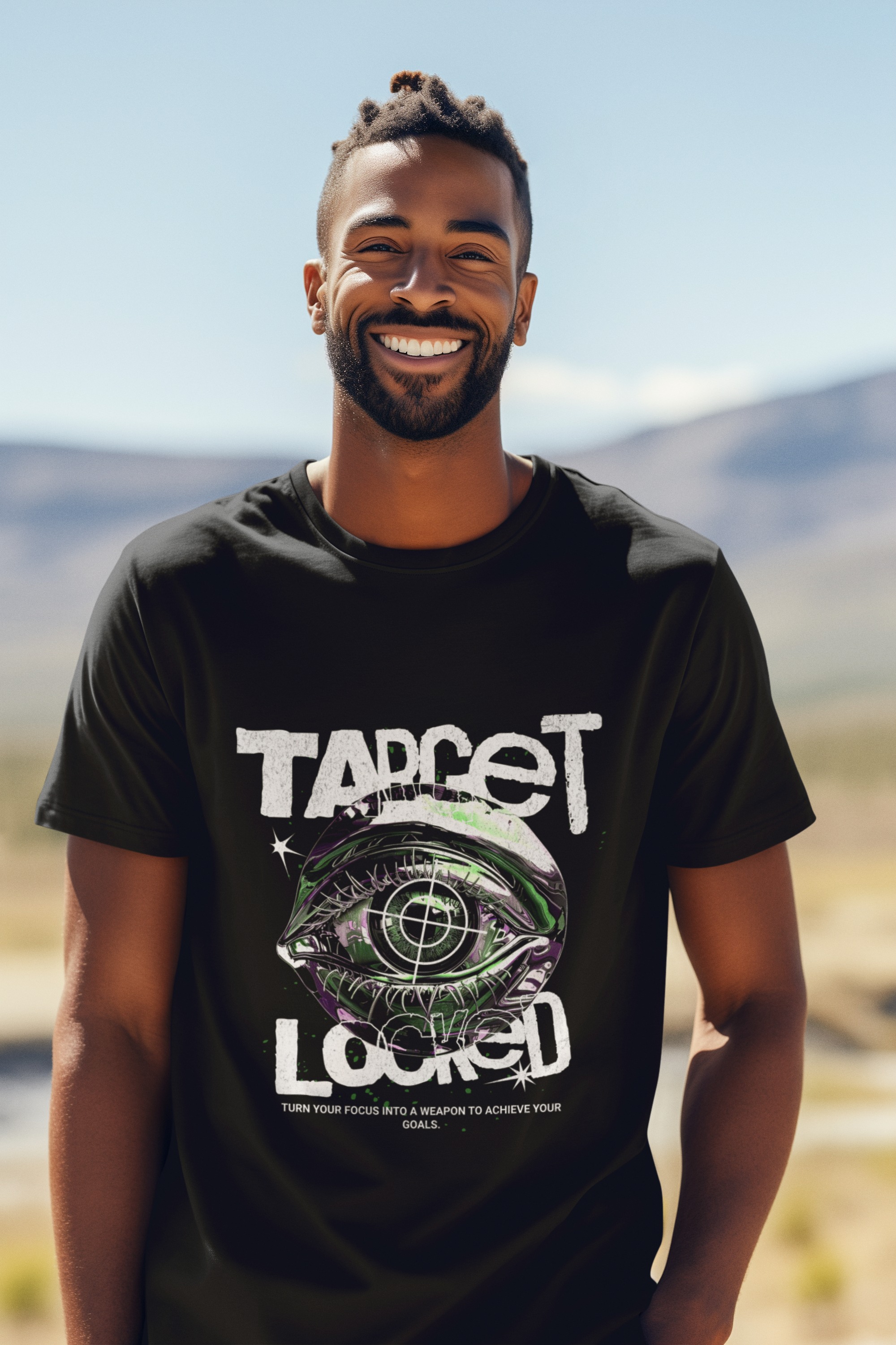 Camiseta Prime Masculina Target Locked