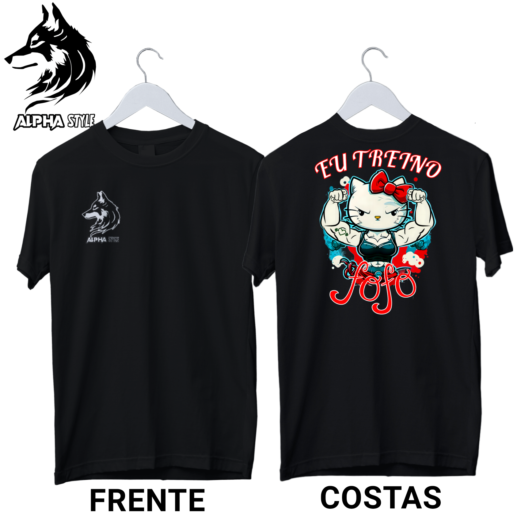 Camiseta EU TREINO FOFO (PREMIUM)