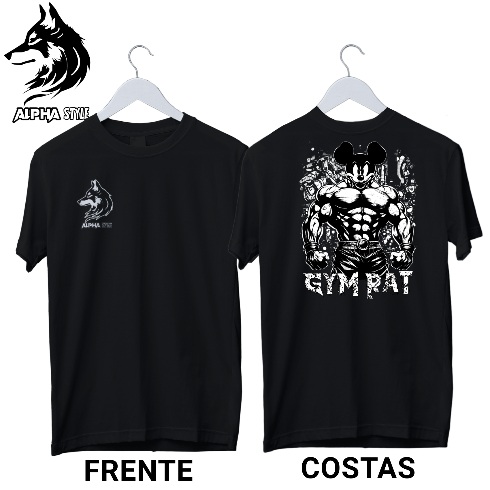 Camiseta GYMRAT (PREMIUM)